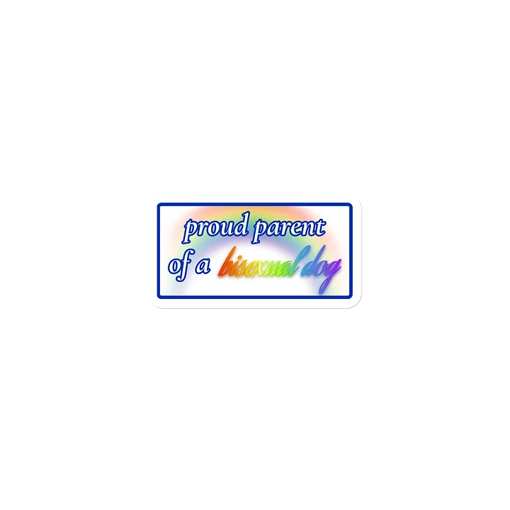 Proud Parent of a Bisexual Dog Magnet product image (1)