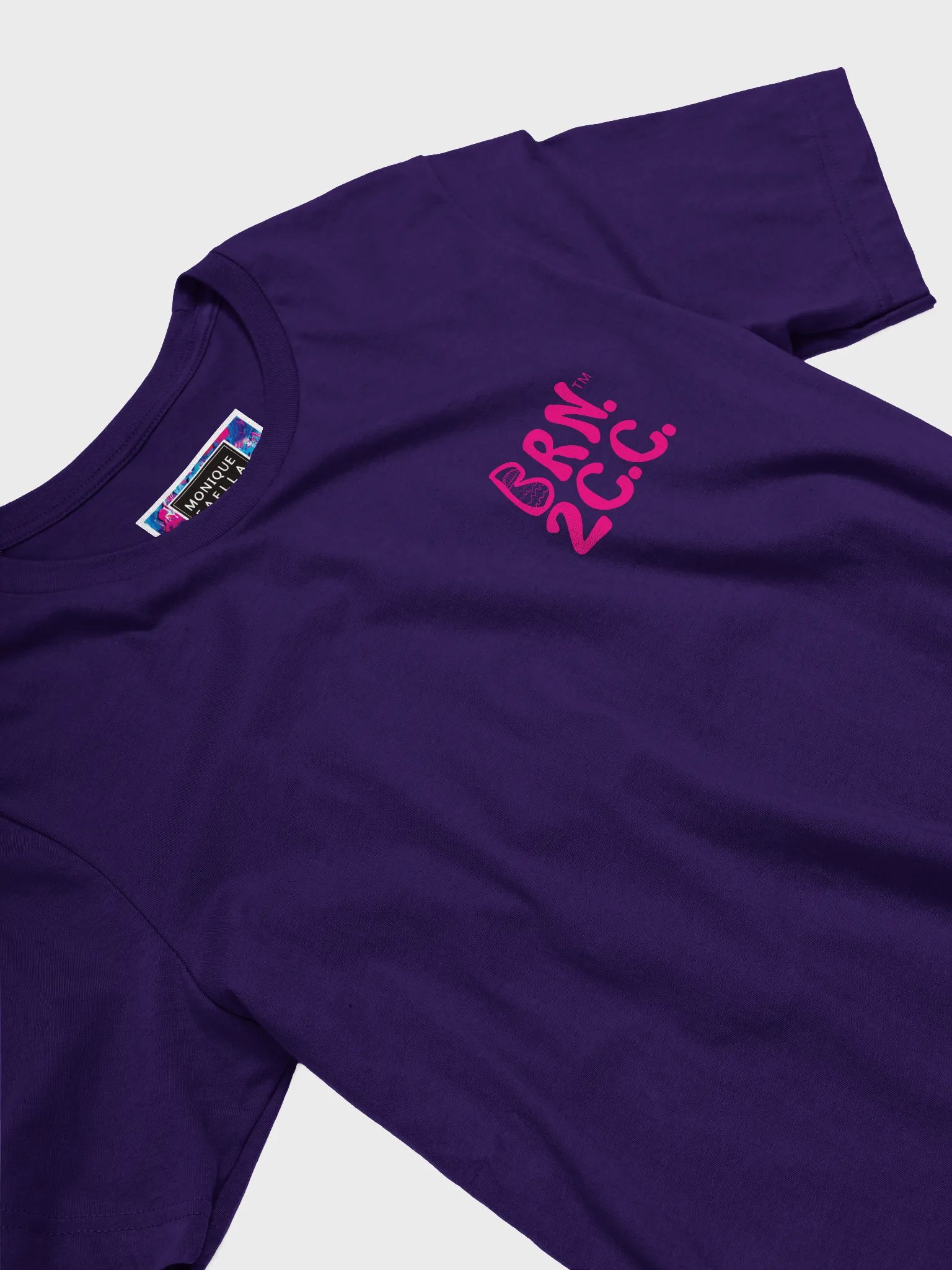 Women's | BOURNE to Cape Cod™ | Supersoft T-Shirt by Bella+Canvas | Vibrant Pink Logo on Bright Colors product image (10)