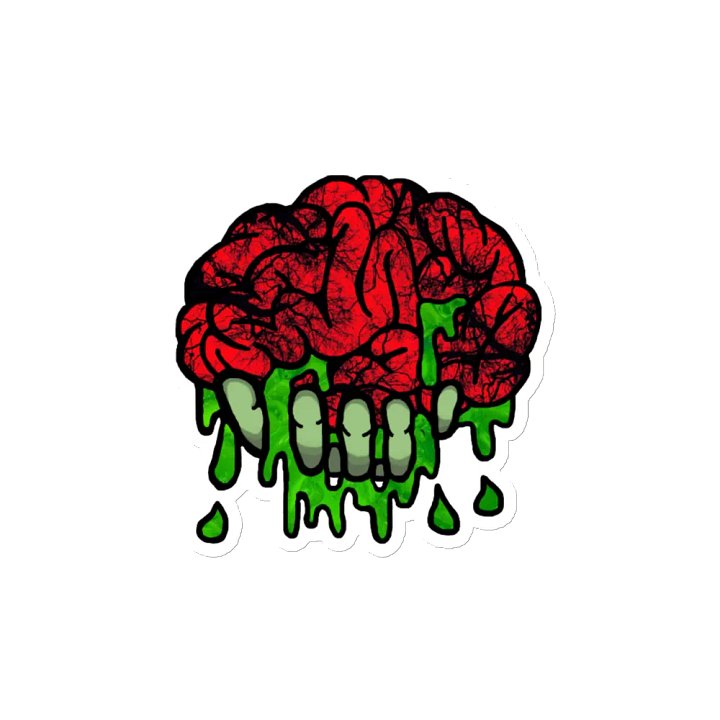 Eerie Brain Drip Magnets product image (2)