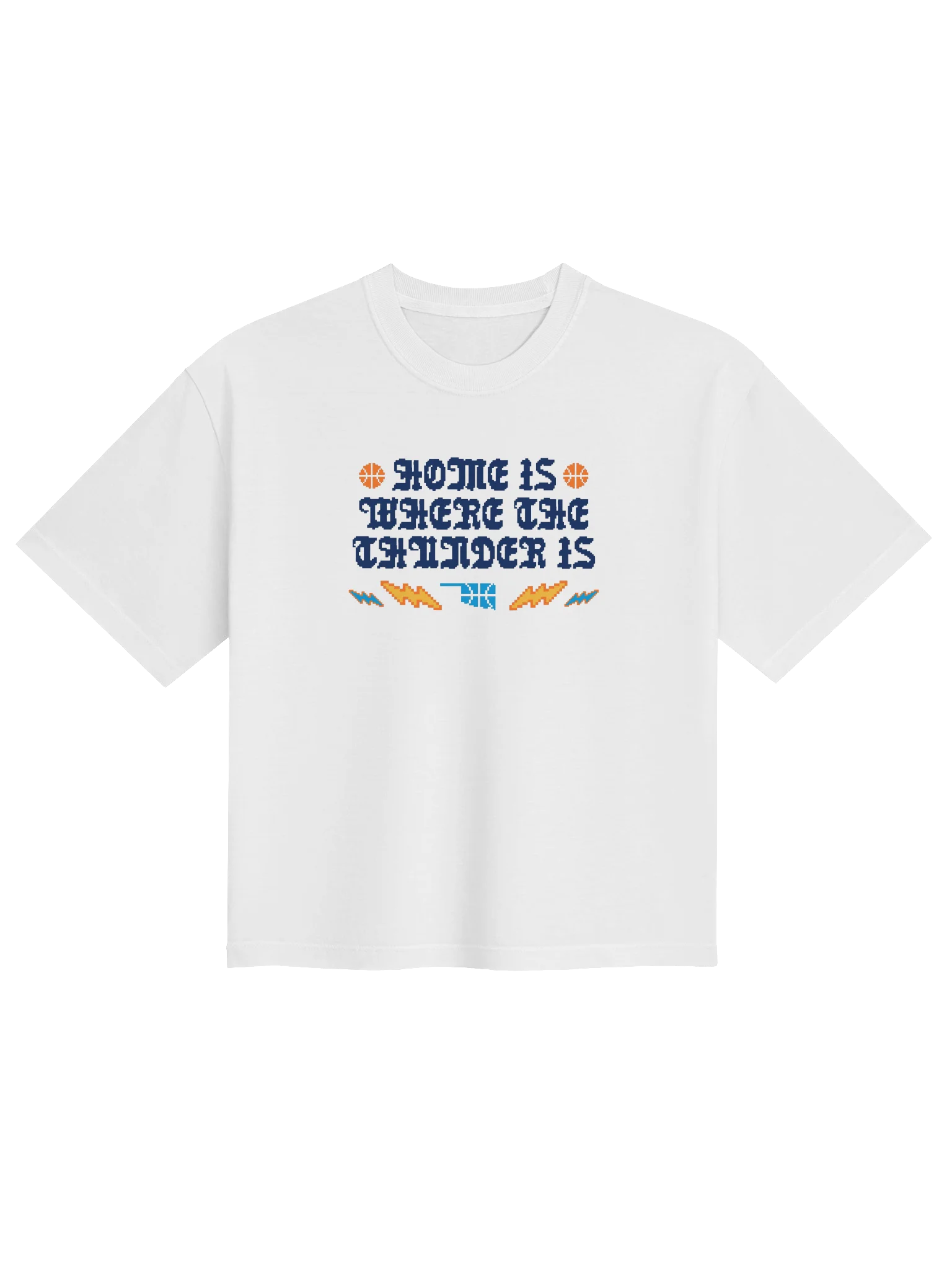 Home Is Where the Thunder Is Boxy Women's Tee product image (1)