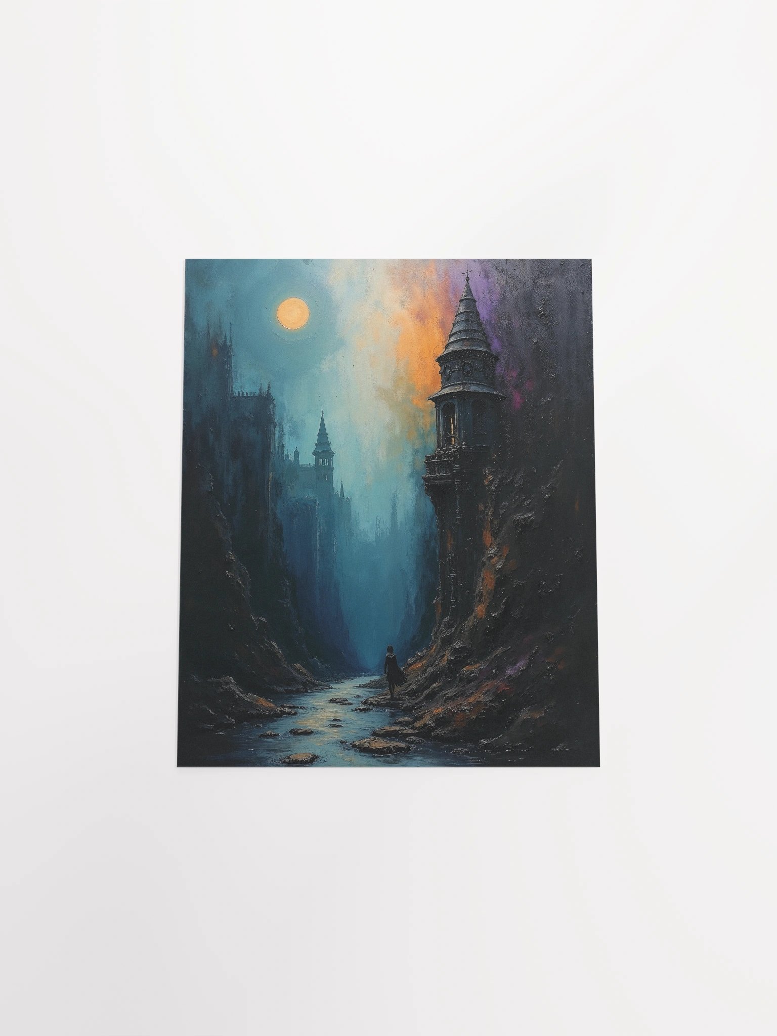 The Path Between Shadows Matte Poster product image (28)