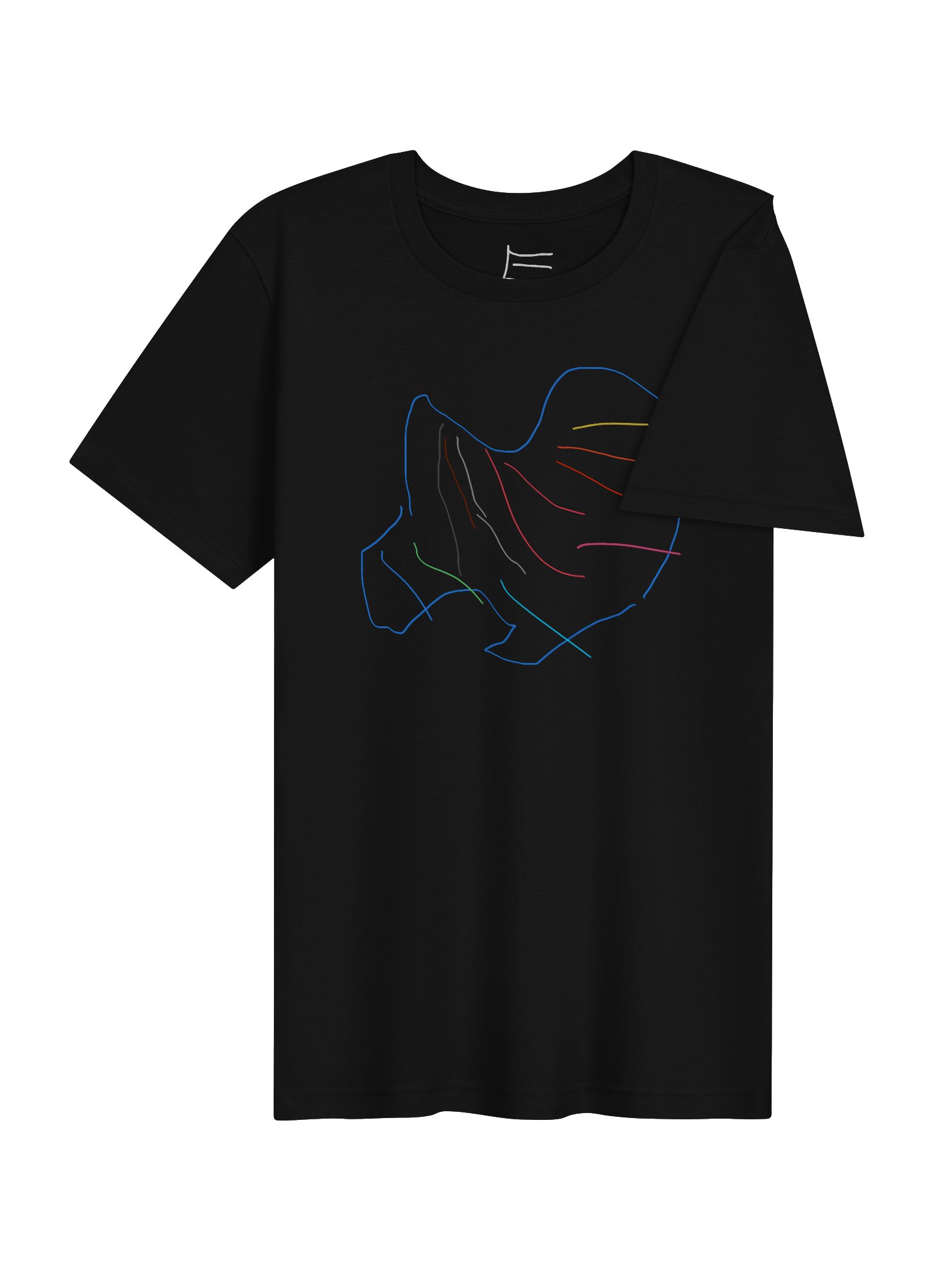 e rainbow wing tee (adult) product image (4)
