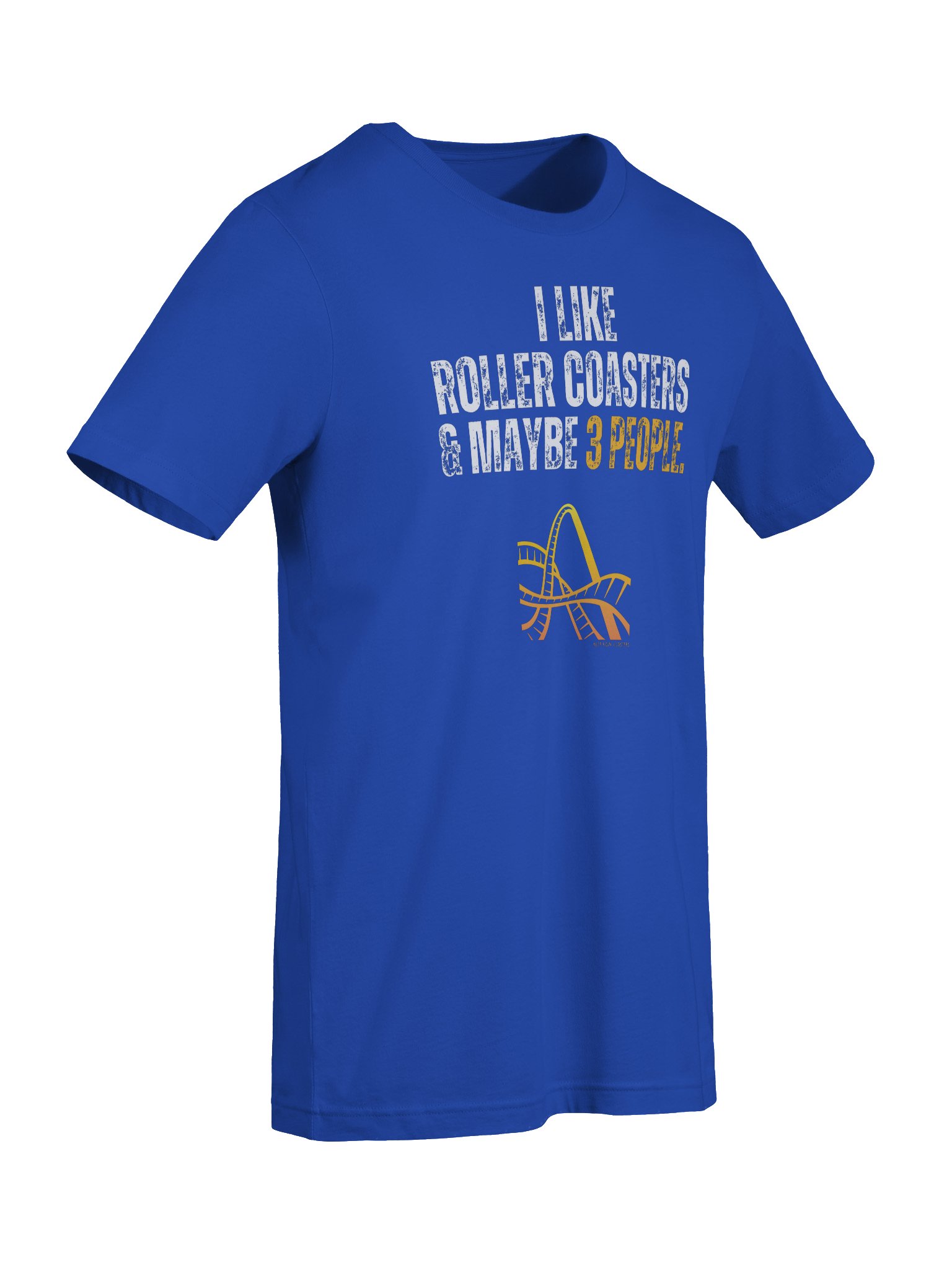 I Like Roller Coasters & Maybe 3 People Tee product image (44)
