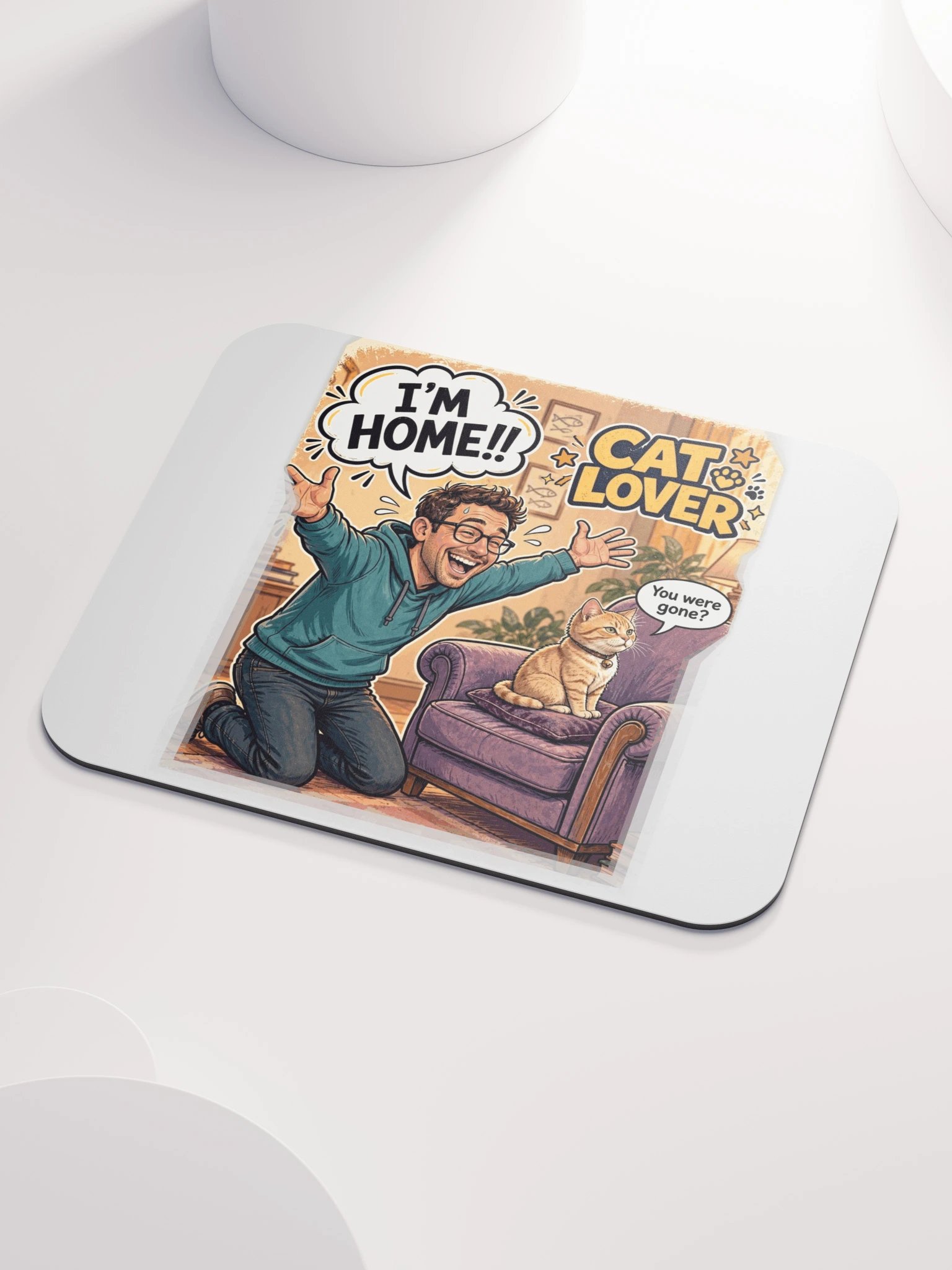 Cat Lover Classic Mouse Pad product image (3)
