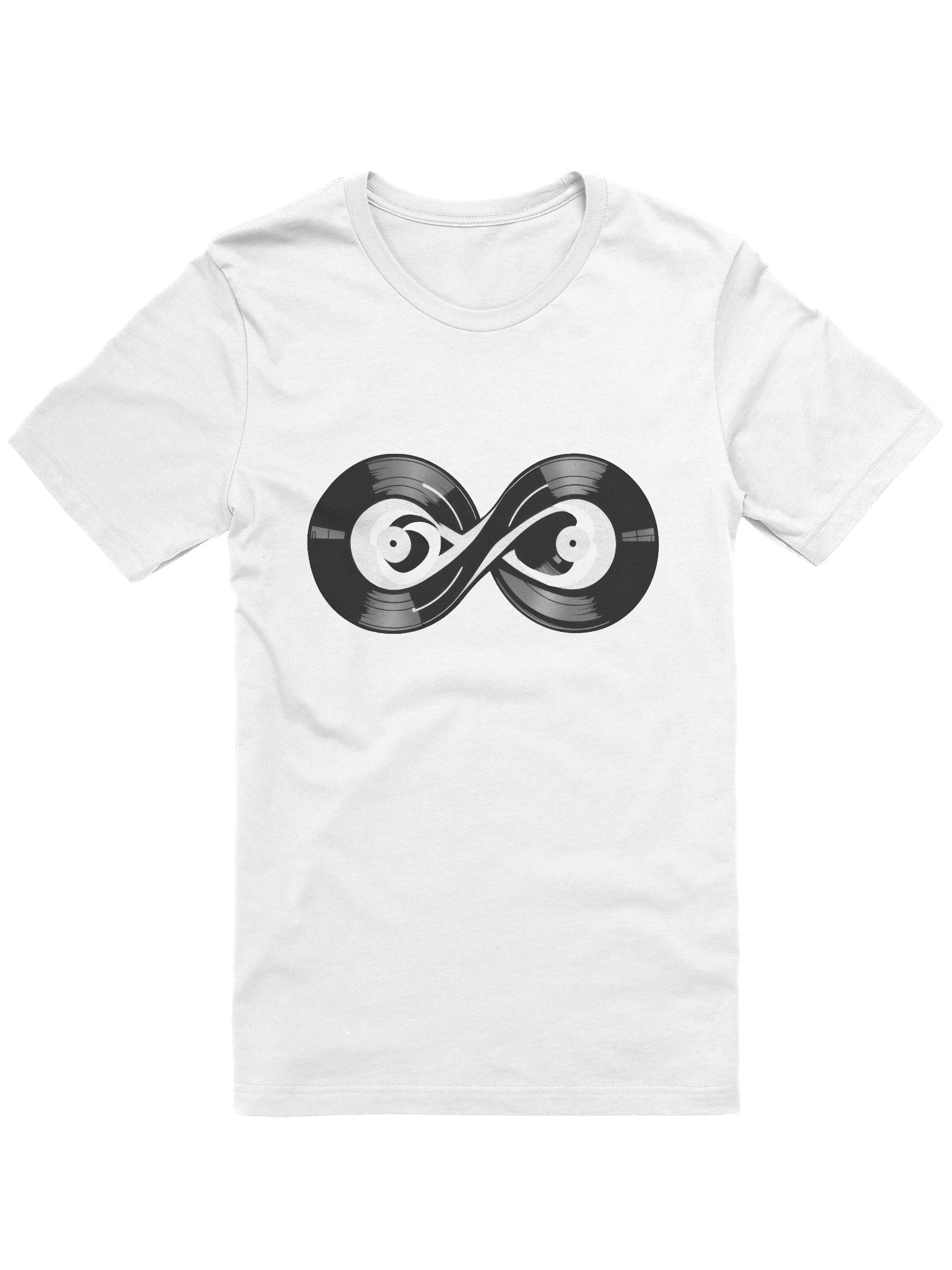 Vinyl Infinity Symbol Graphic T-Shirt product image (1)