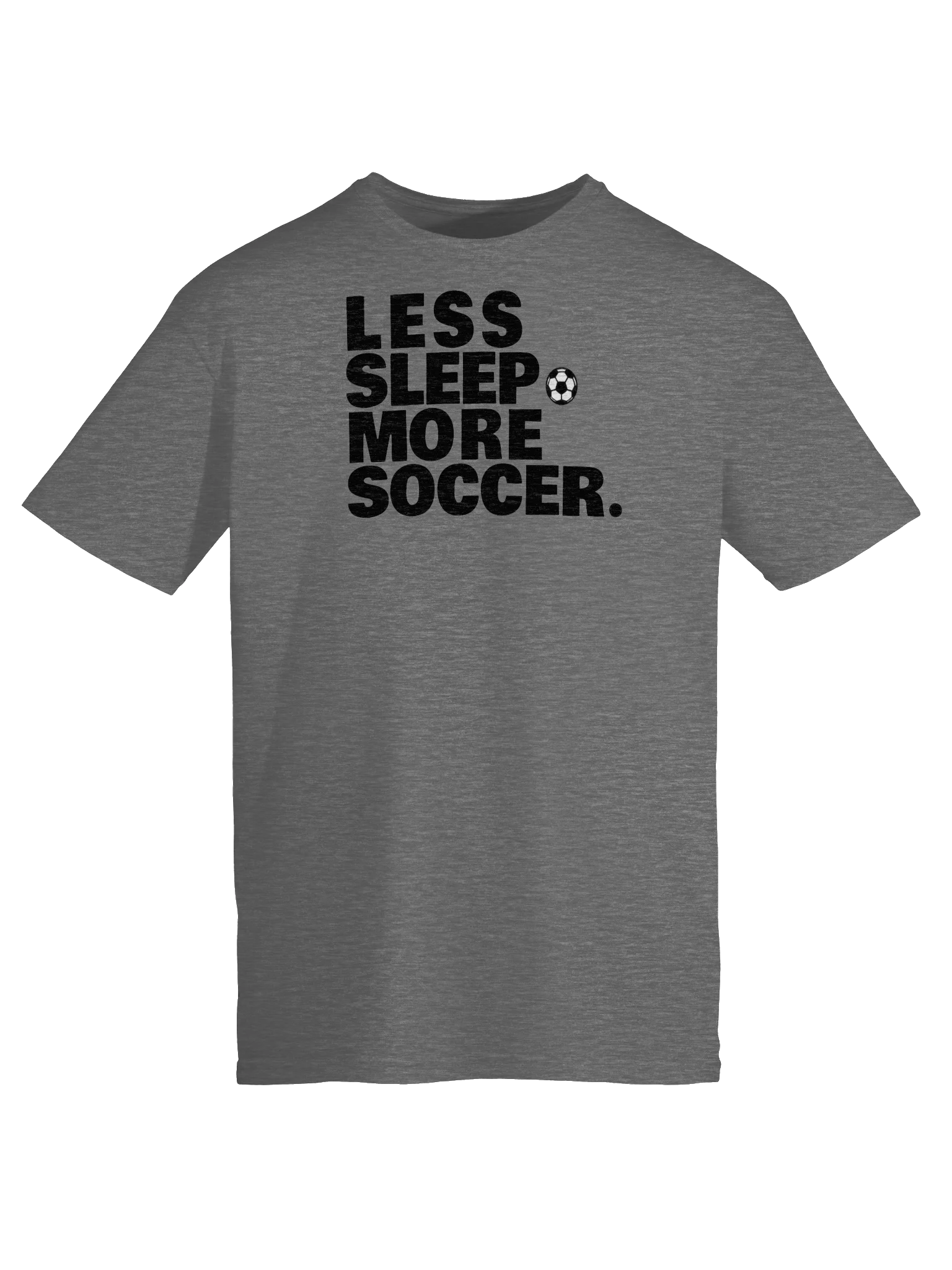 Less Sleep More Soccer Tee product image (5)