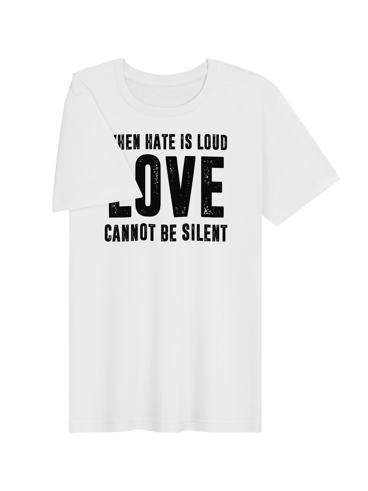 When Love White T-Shirt product image (3)
