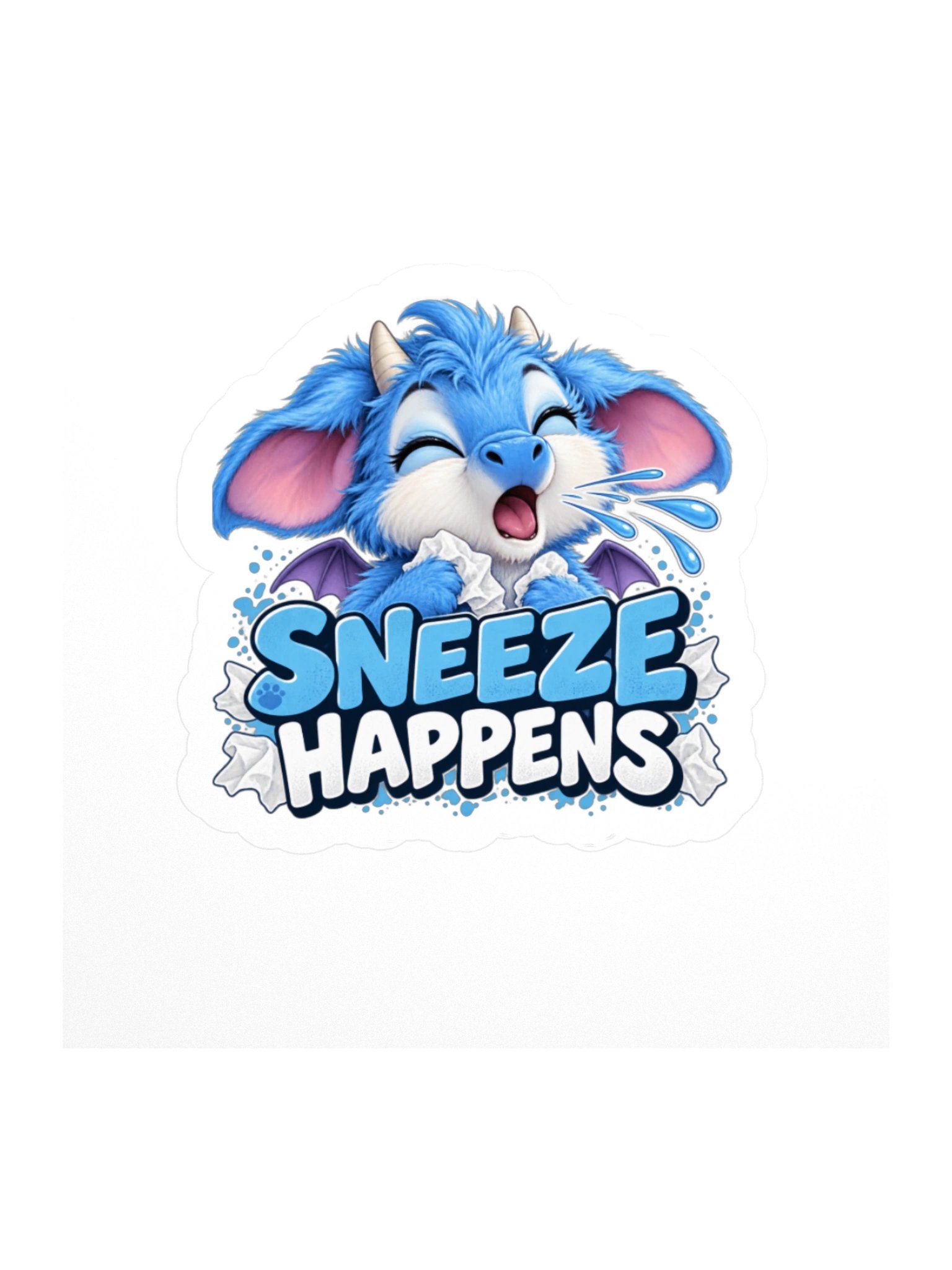 Sneeze Happens – Snoot Kiss-Cut Sticker product image (3)