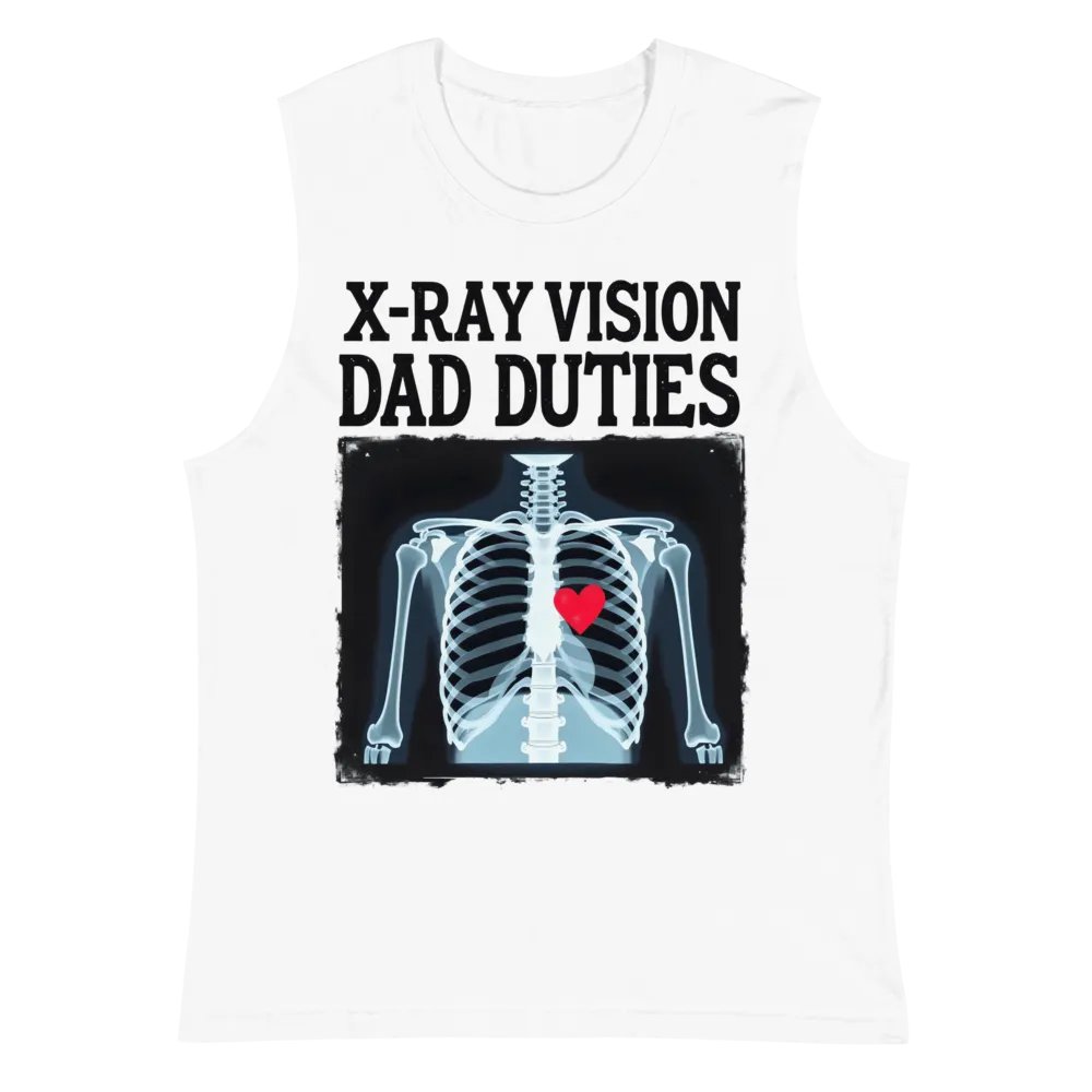 X-Ray Vision Dad Duties Muscle Tank product image (2)