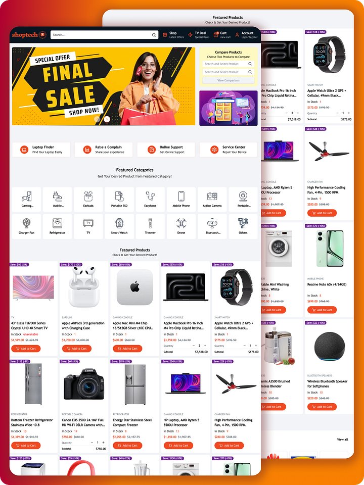 Shoptech Ecommerce Website product image (1)