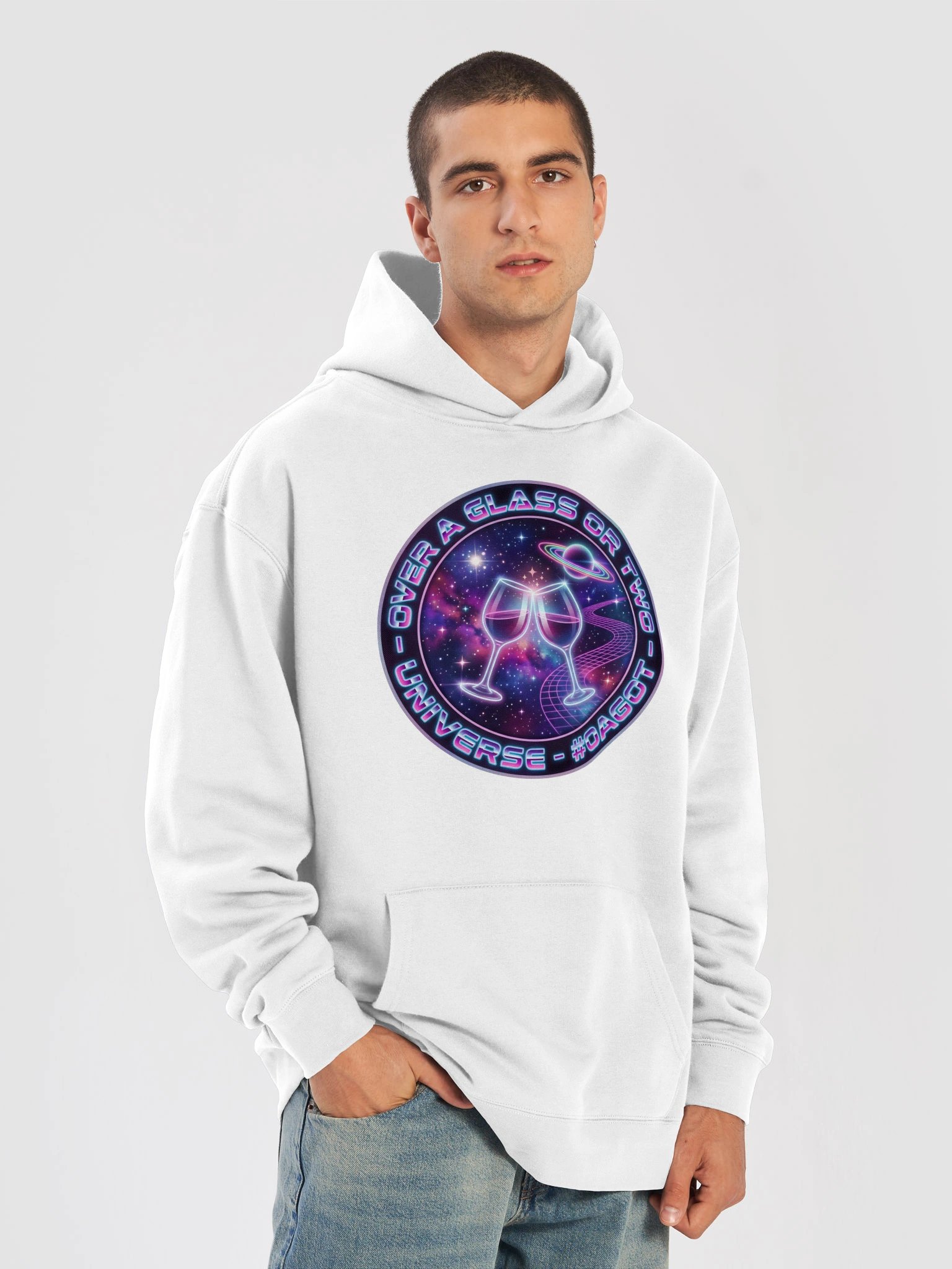 The Global Universe Hoodie (back print) product image (7)