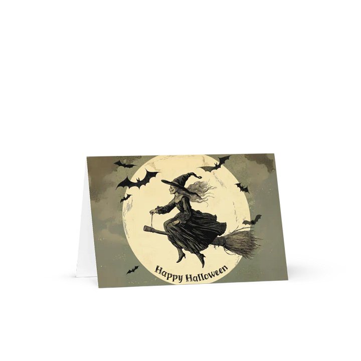 Moonlit Witch Greeting Card product image (2)