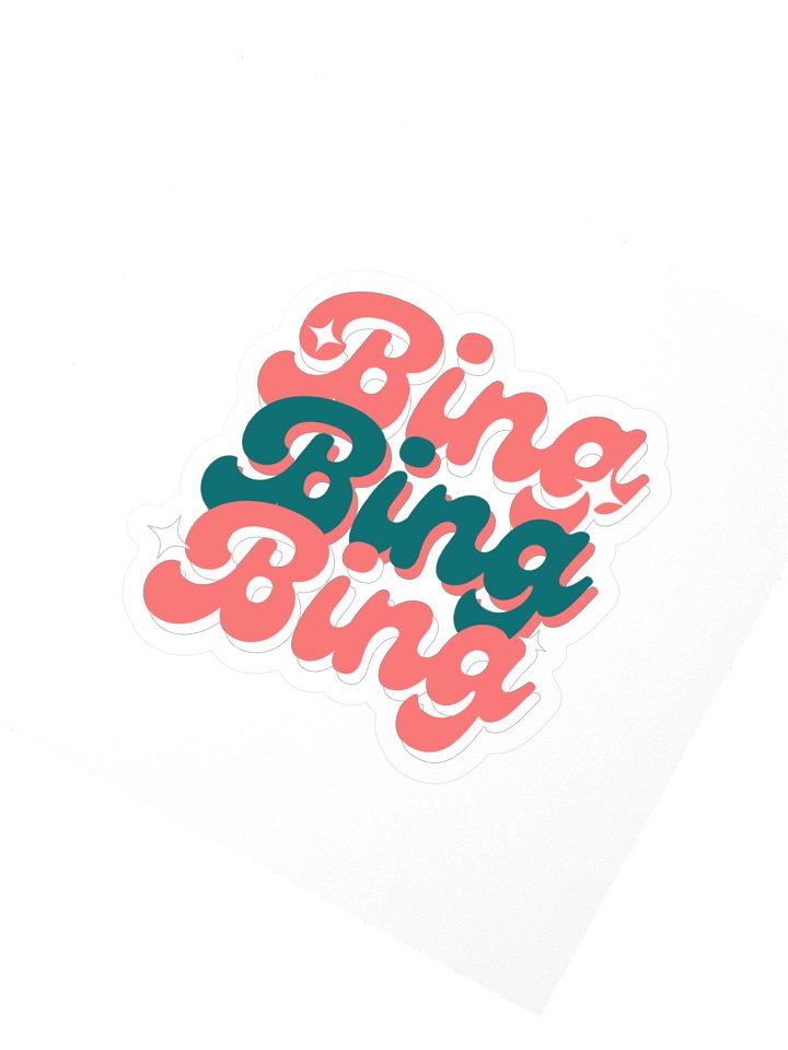 Bing Bing Bing Sticker product image (2)