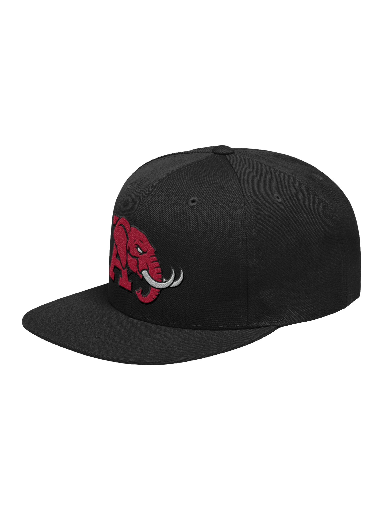 Assertive Elephant Ink Snapback Cap product image (24)