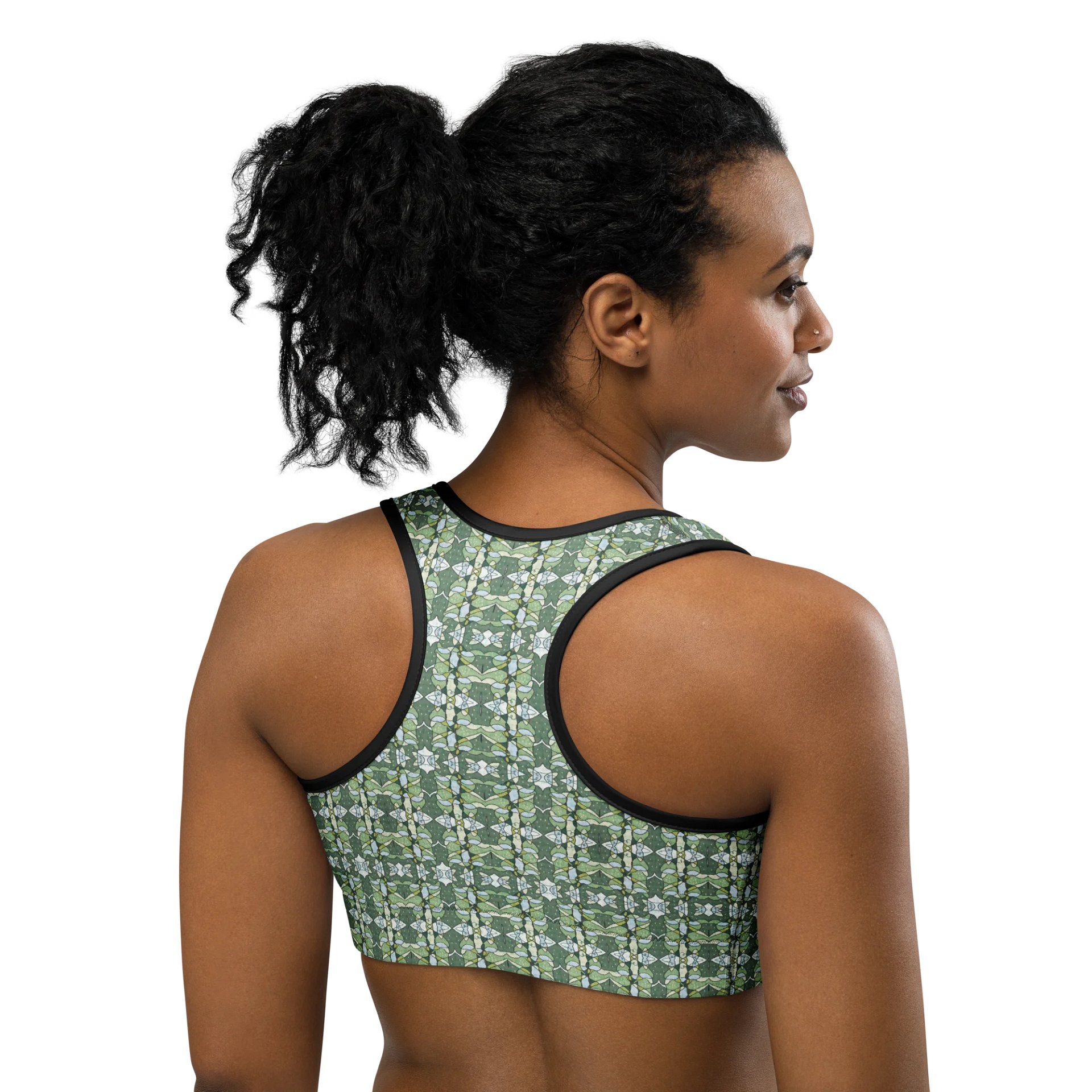Cucumber Lineage – Moisture-Wicking Sports Bra product image (3)