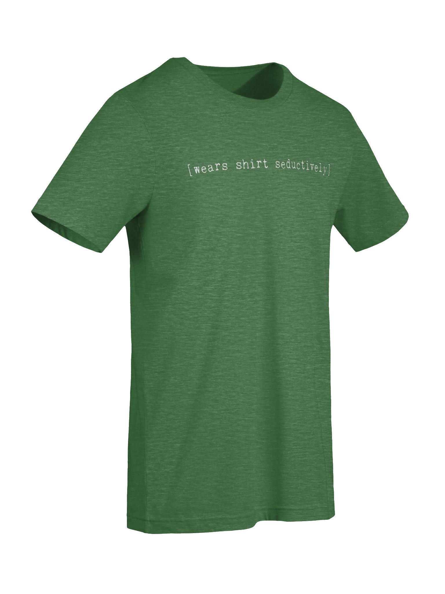 Caption Crew Seductively White Letter Tee product image (47)