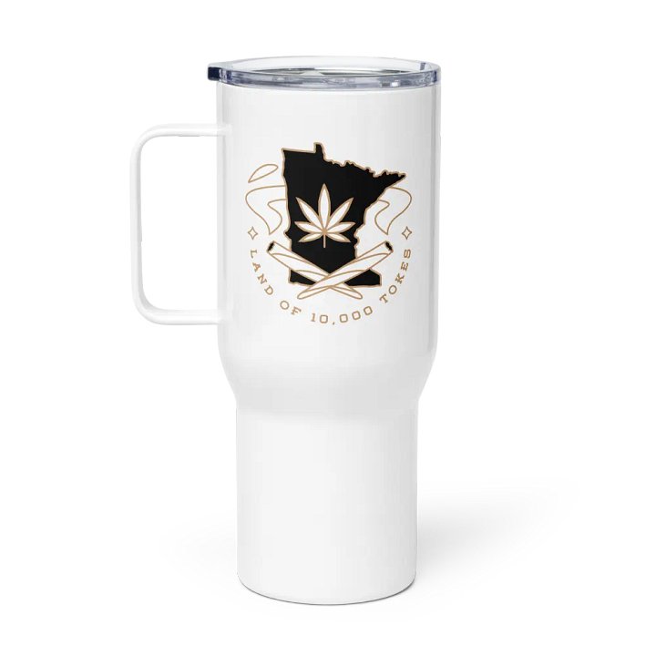 Land of 10,000 Tokes ✧ Minnesota Cannabis Travel Mug product image (1)
