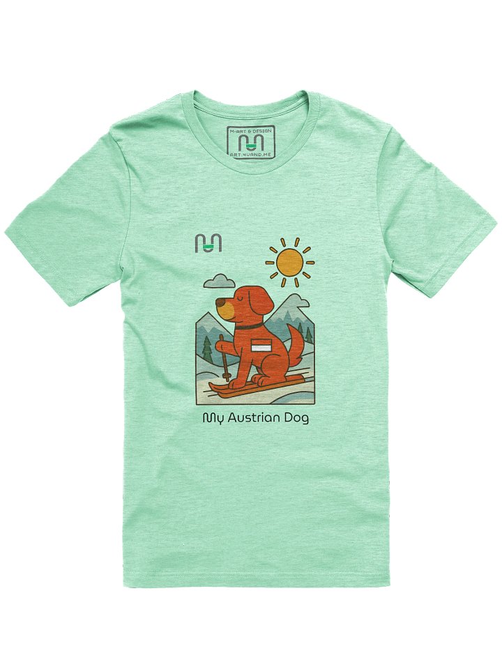 Alpine Pup – Austrian Ski Adventure Tee – M Style - M-Art & Design product image (61)
