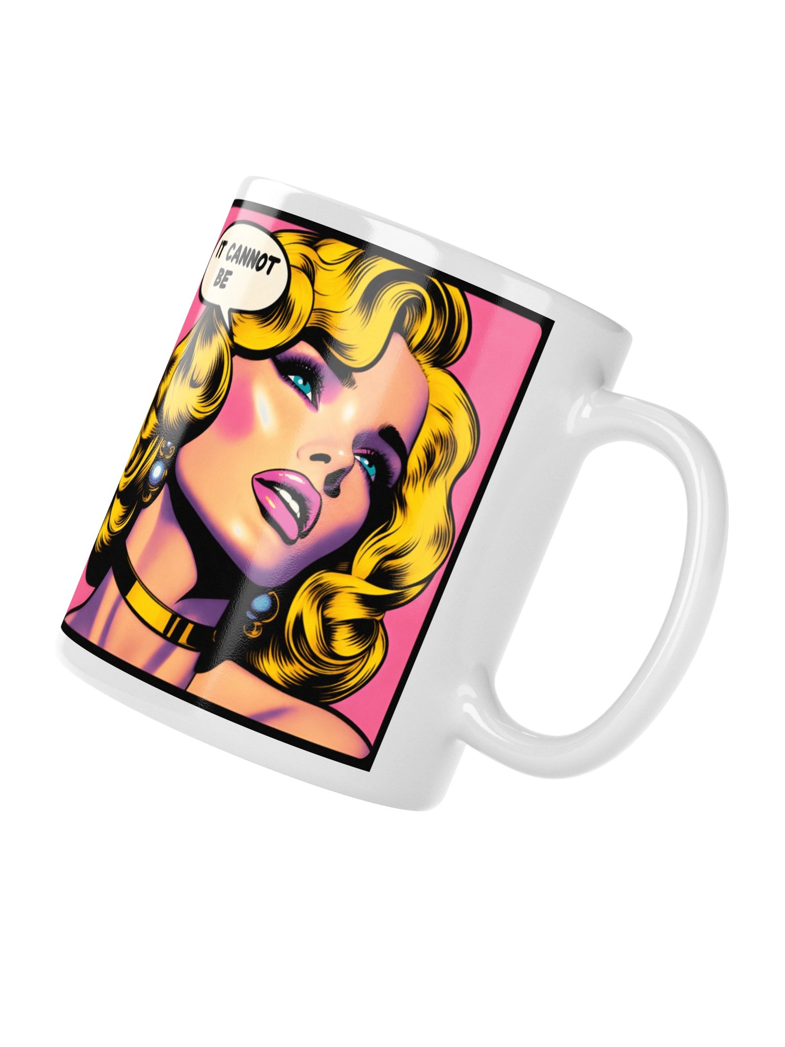 It Cannot Be Mug - Pop Art Comic Sassy Coffee Cup product image (4)
