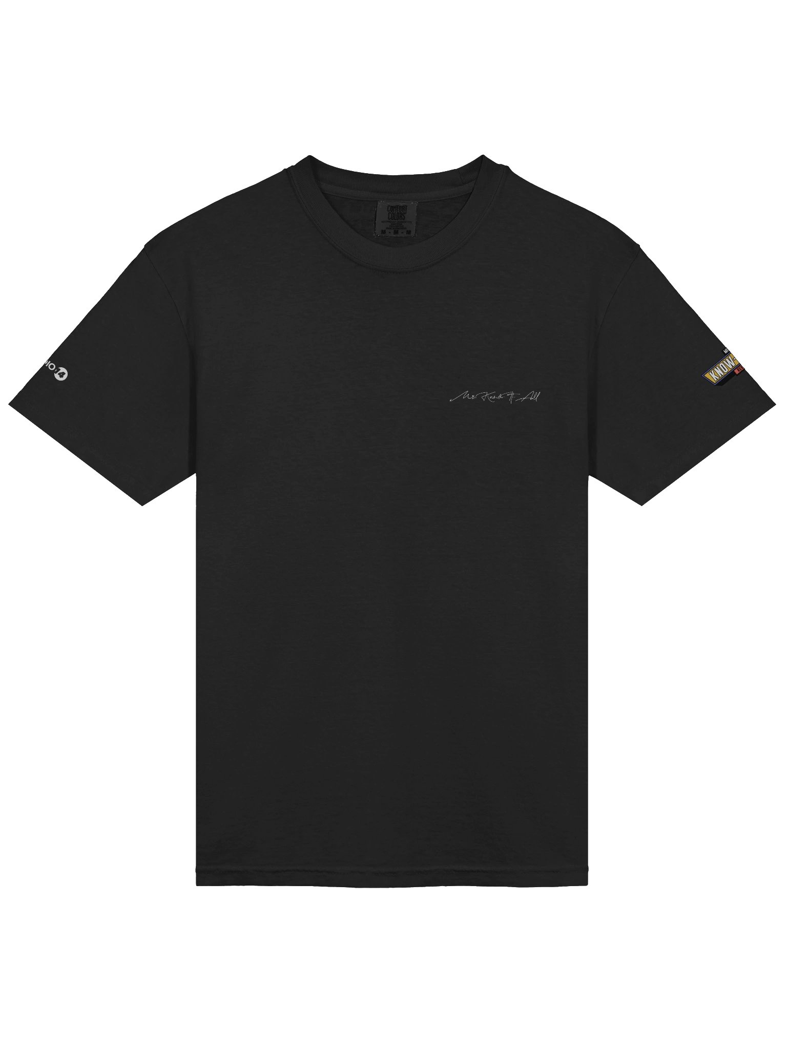 Know-It-All Index Signature Minimalist T-Shirt product image (3)