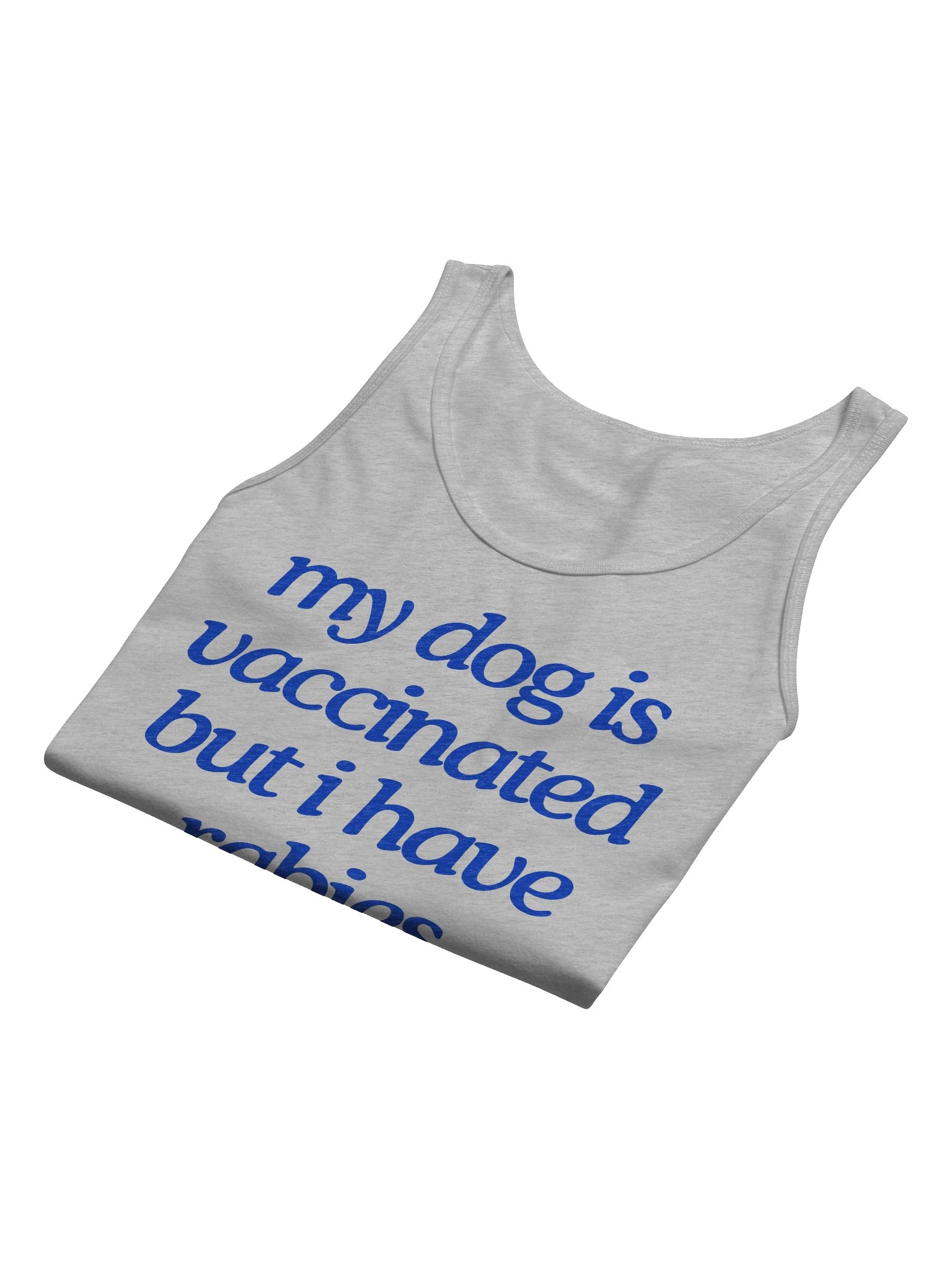 My Dog is Vaccinated Men's Tank product image (16)
