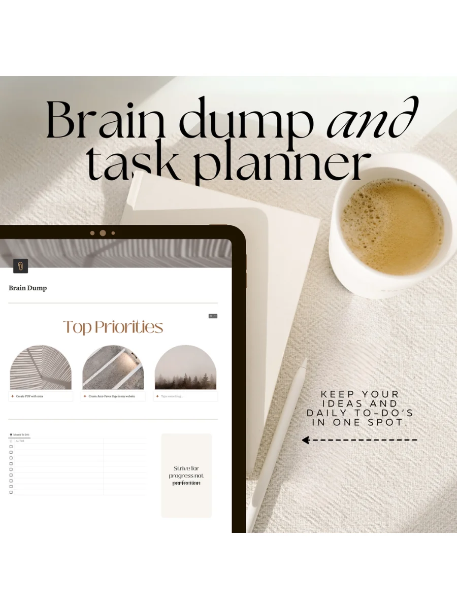 Amazon Influencer Notion Template product image (6)