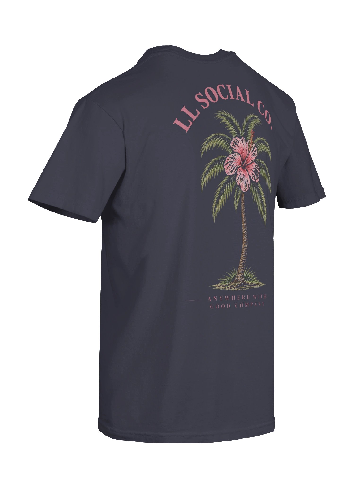 LL Social Co. Hibiscus Palm Tee product image (93)