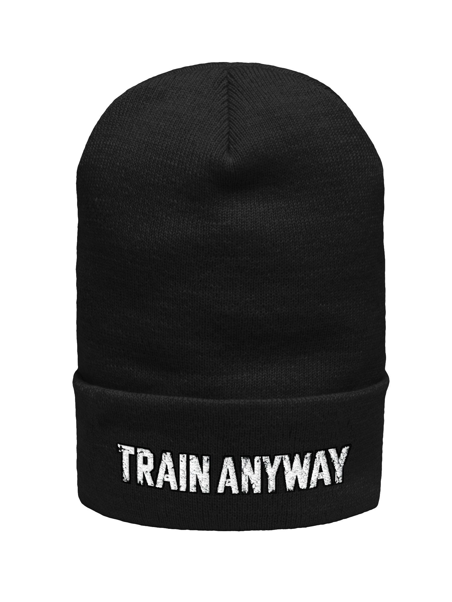 Train Anyway Cuffed Beanie product image (1)