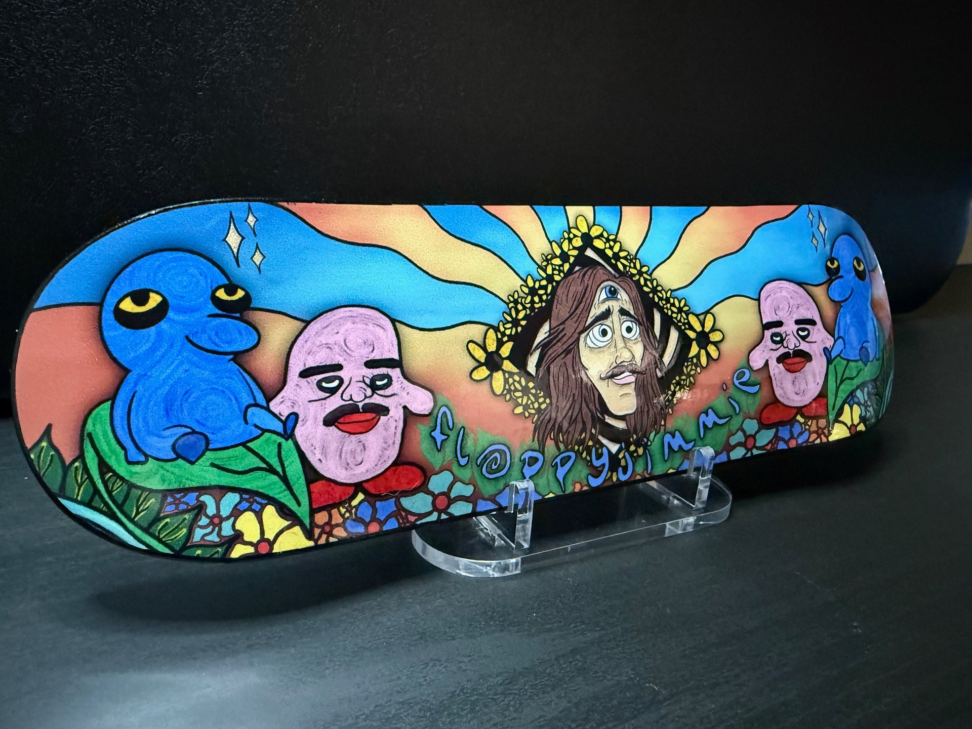 *LIMITED EDITION* 5 YEAR ANNIVERSARY COLLECTIBLE NIGHT / DAY HANDBOARDS !!! product image (3)