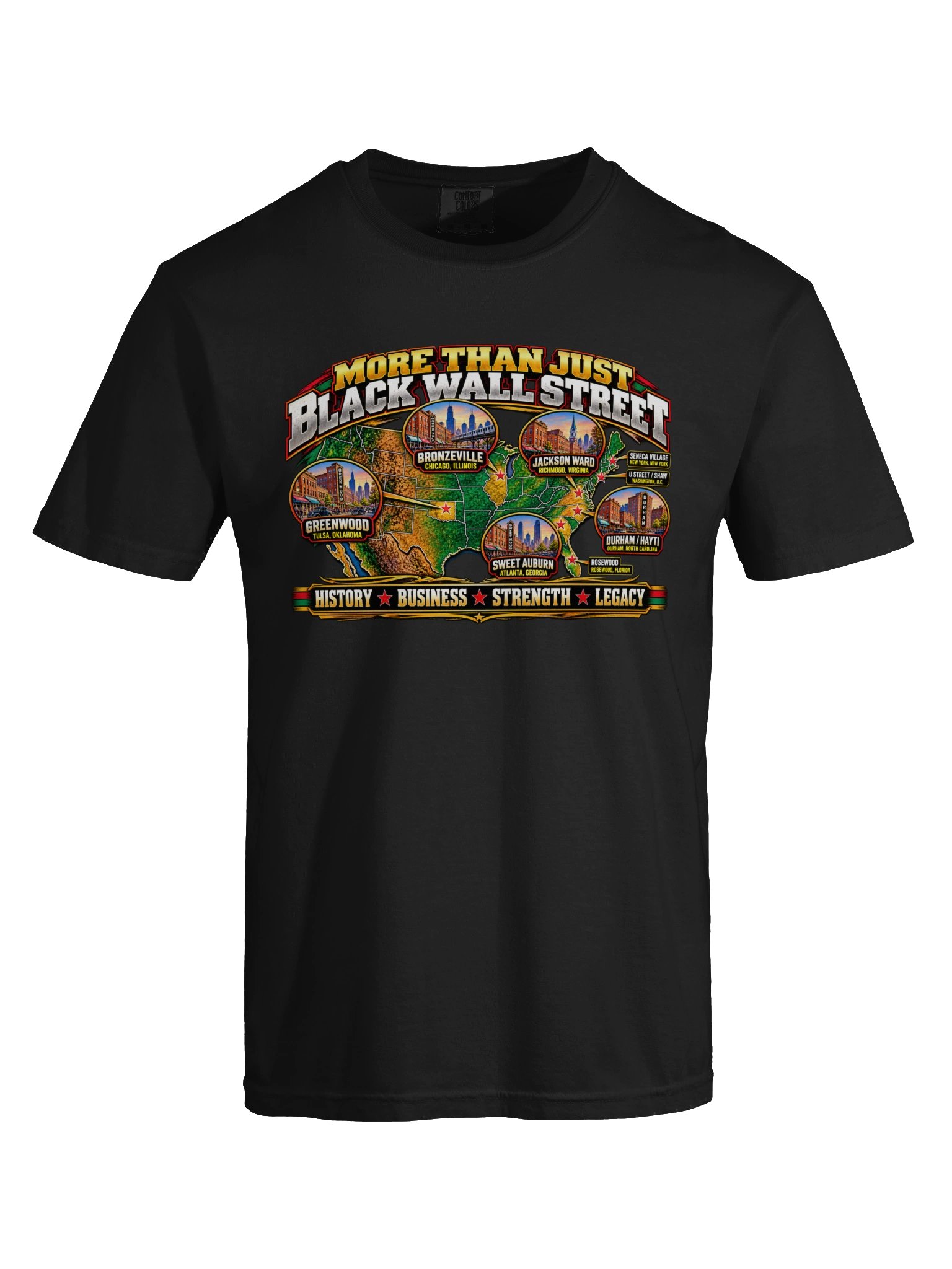 More Than Just Black Wall Street Heritage Tee product image (9)