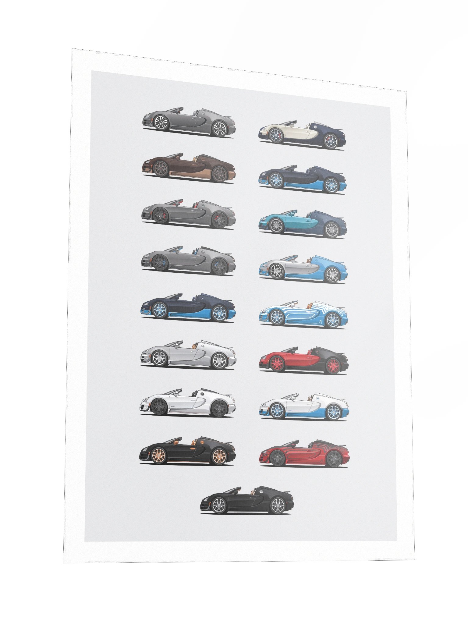 Full set of Veyron Grand Sport Vitesse currently in the USA product image (5)