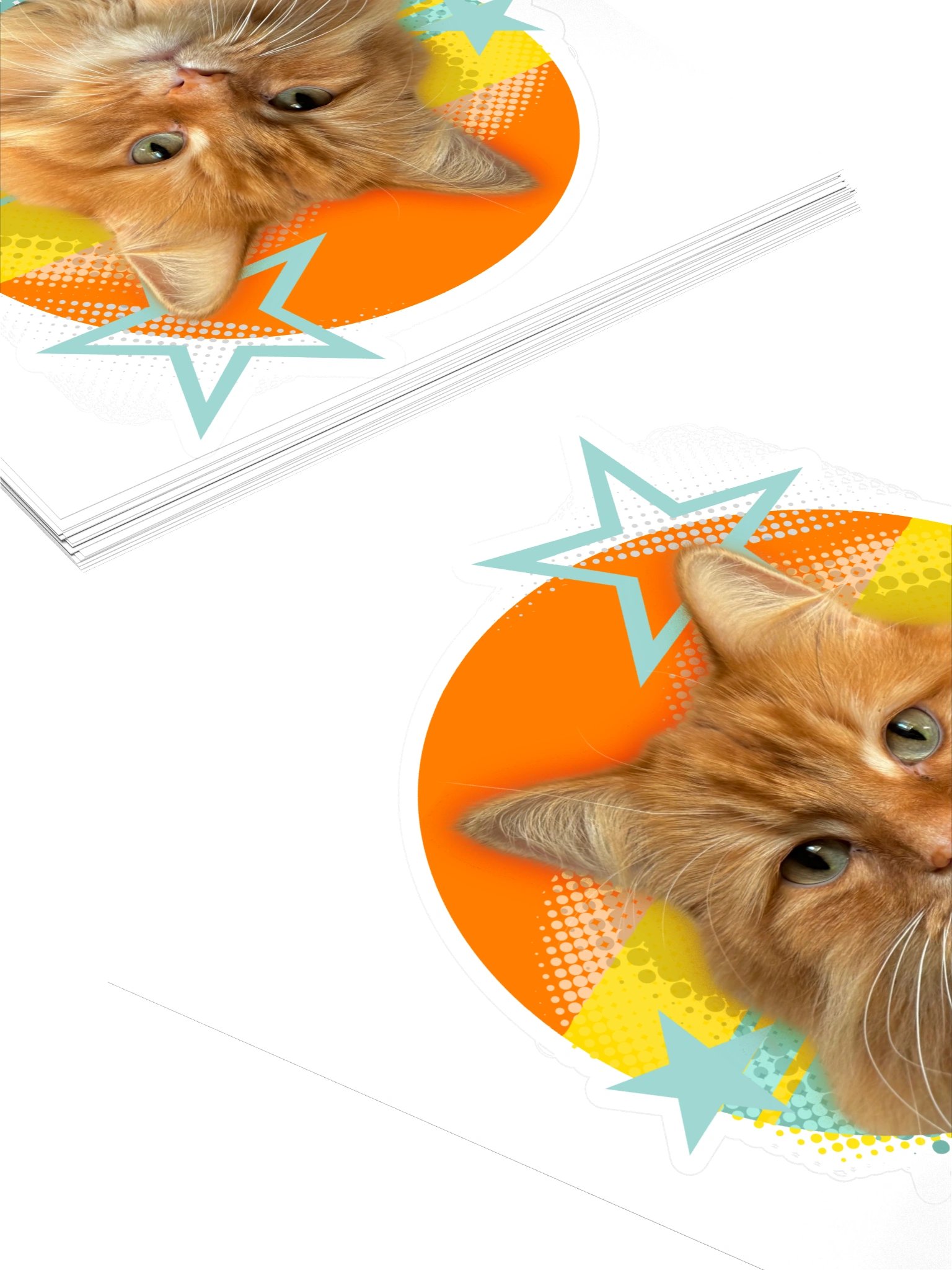 Retro Pudding Sticker | Autocollant product image (4)