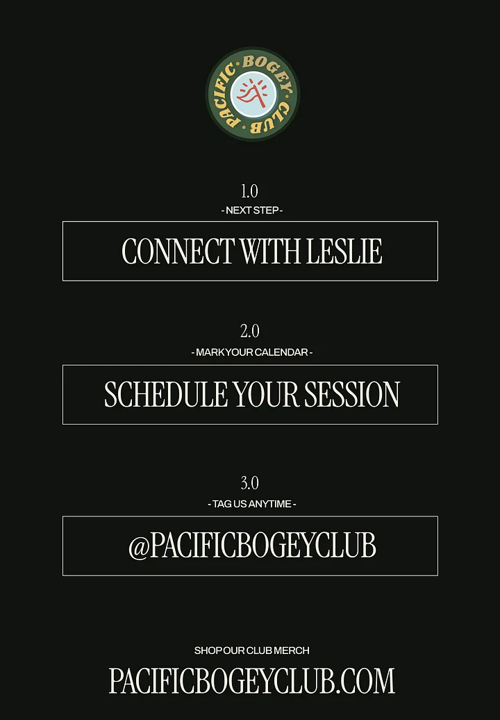 Coach Leslie Lesson Package (PBC Exclusive) product image (2)