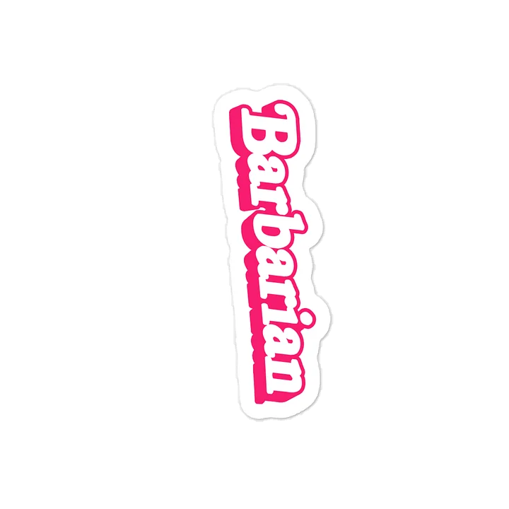 BARBarian - Decal product image (1)