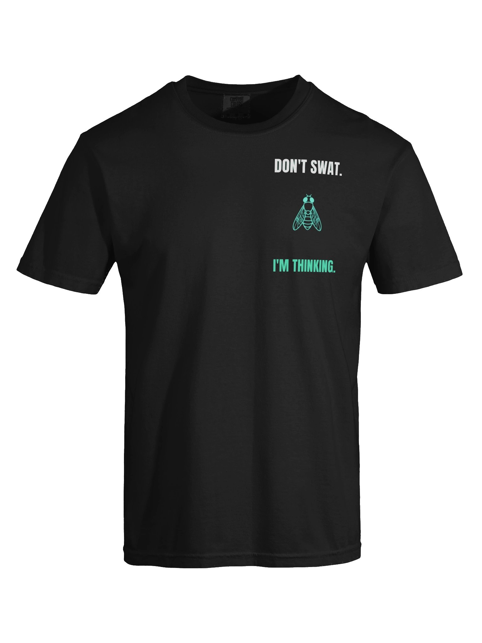 Zero Thoughts Tee: Heavyweight product image (5)