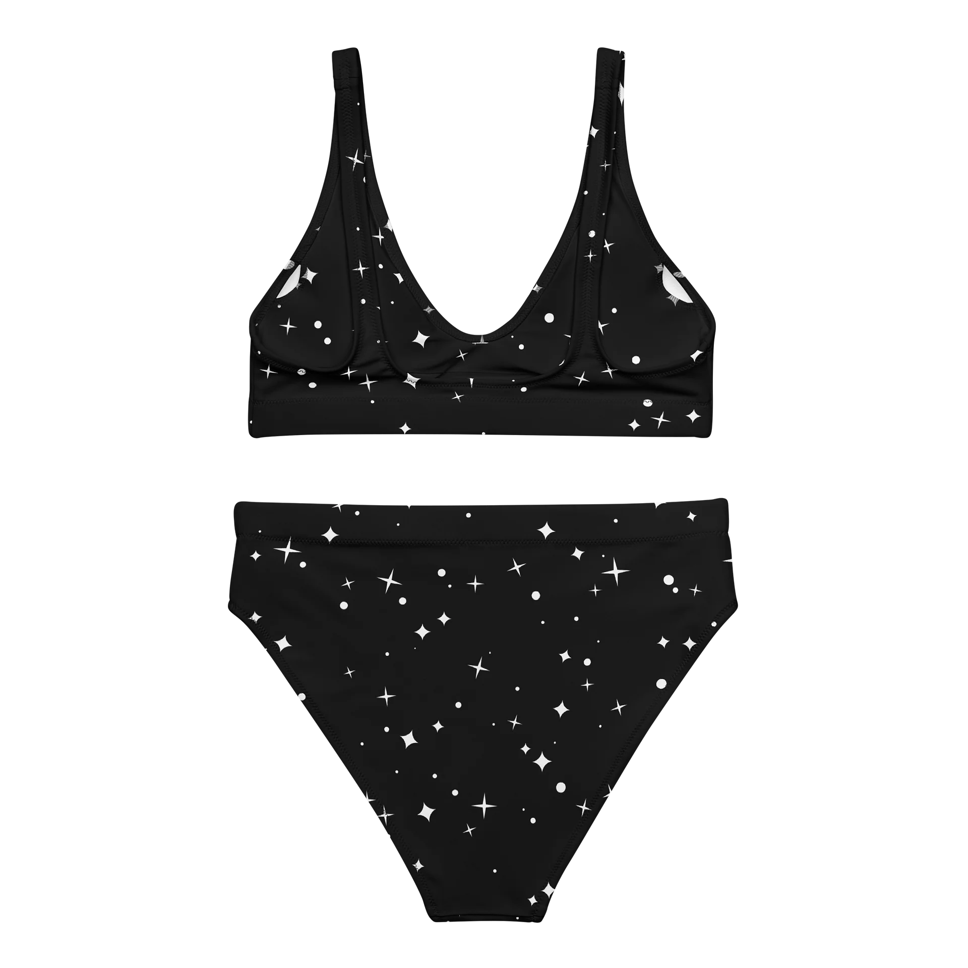 Starry Night High-Waisted Bikini product image (4)