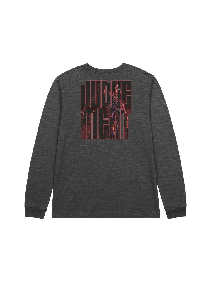 UNPLUG Long Sleeve Judgment Back Print T-shirt product image (6)