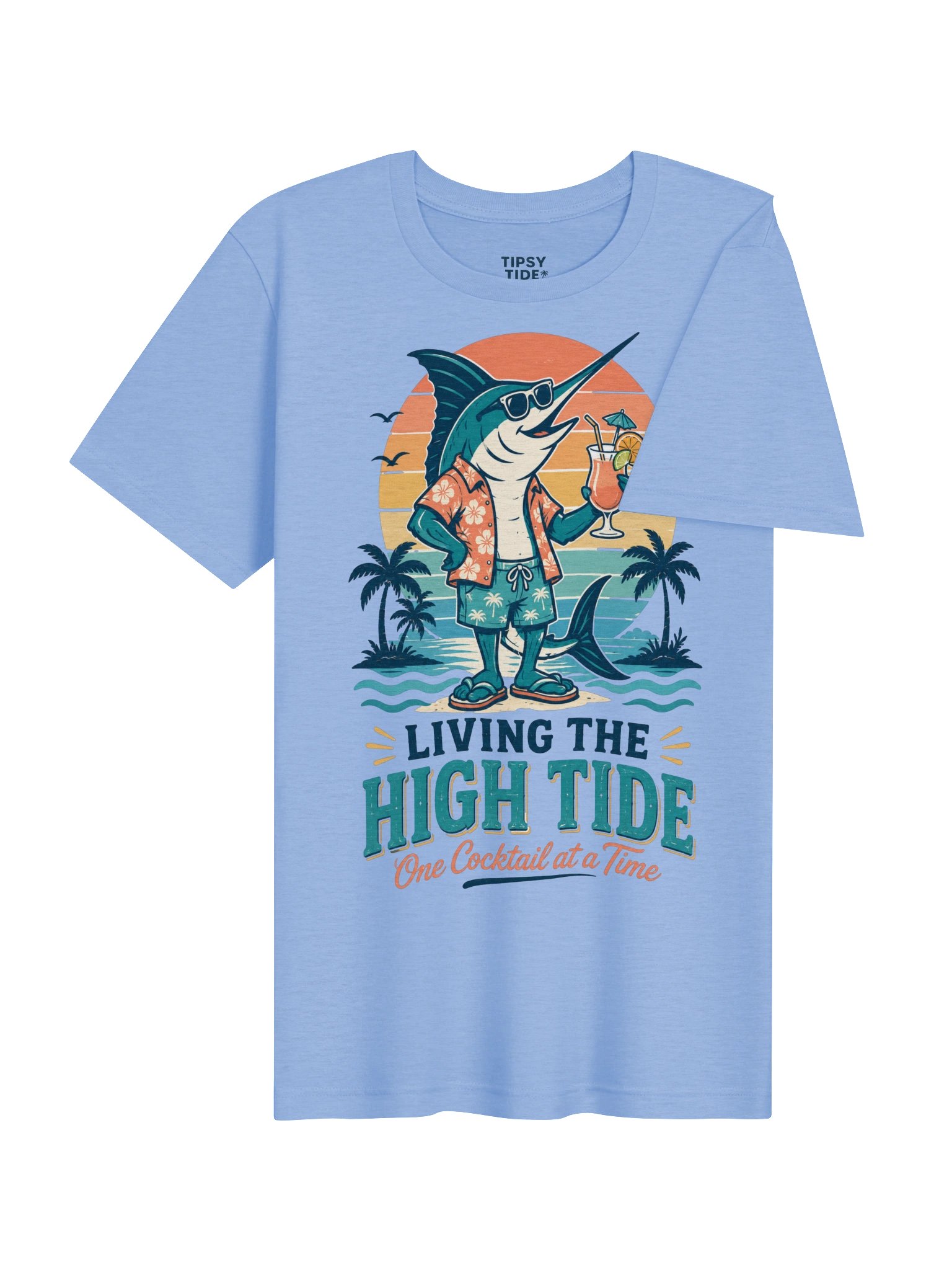 Living the High Tide Beach Tee product image (5)