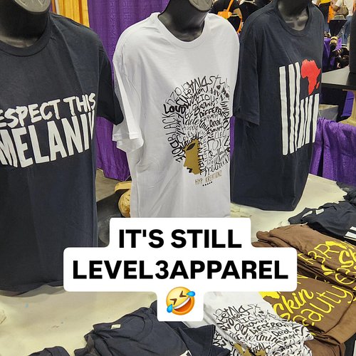 It's still LEVEL3APPAREL 🤣 @taliahwaajidbrand