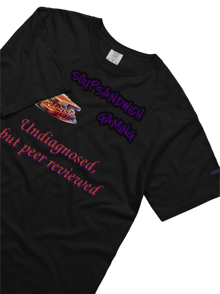 Undiagnosed SoupSandwich Gaming Tee product image (1)