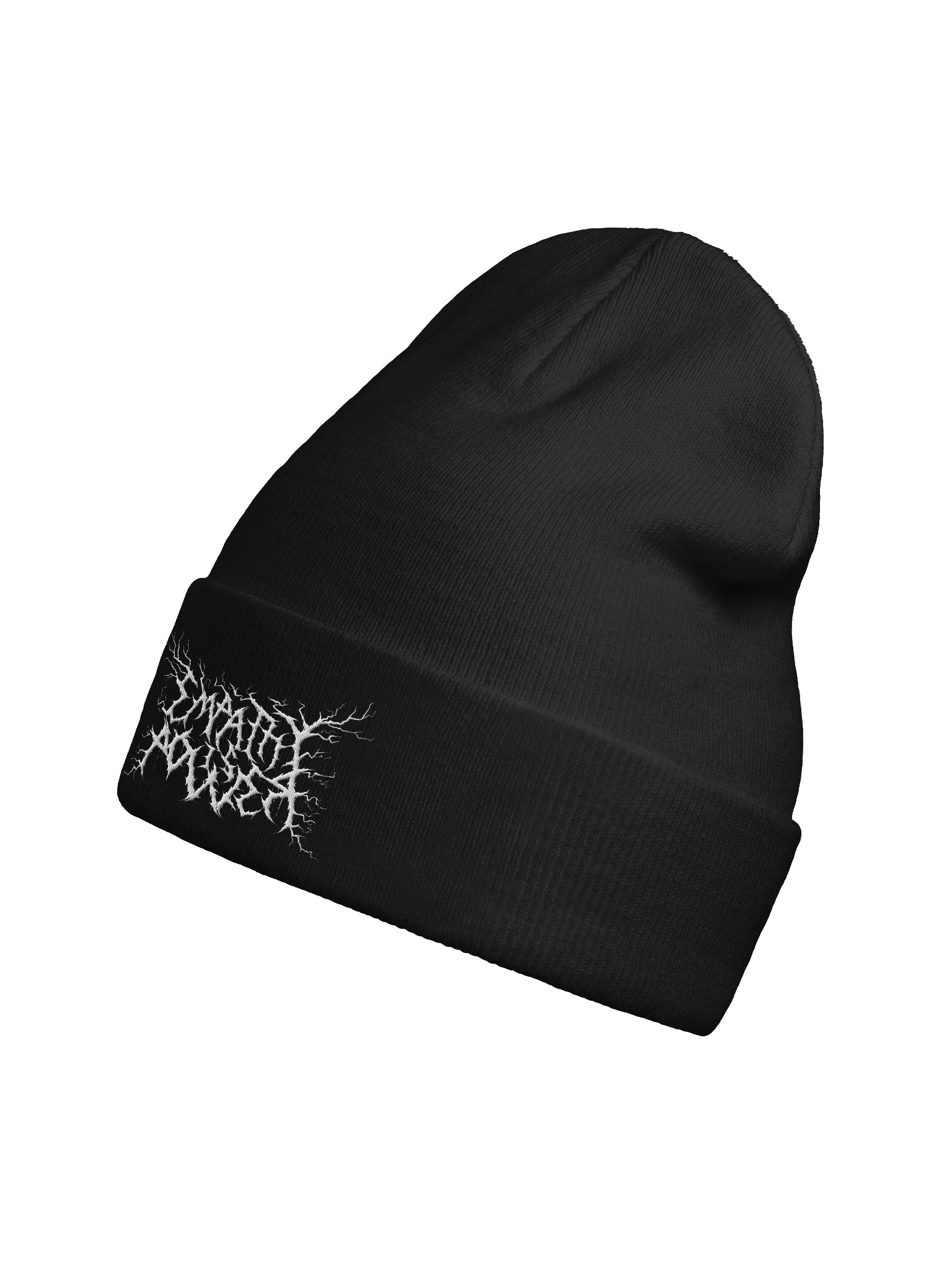 *BRAND NEW* DEATH METAL Empathy is Power Beanie (White Design) product image (2)