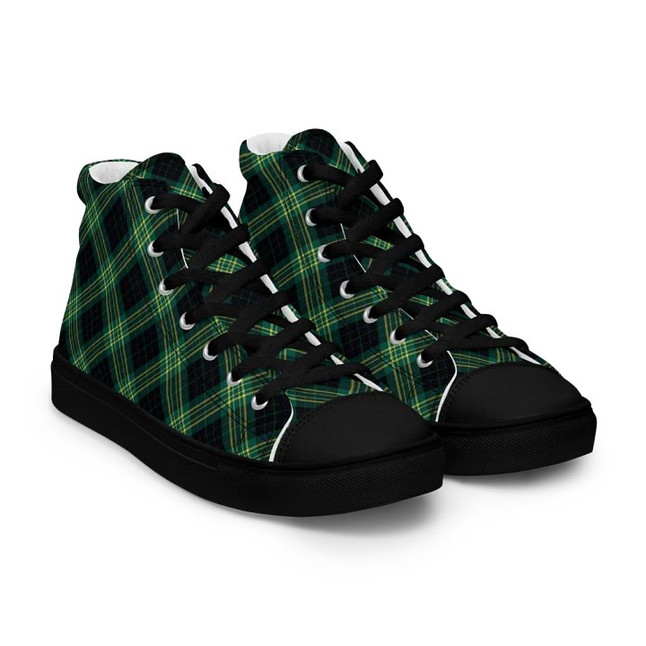 Fitzpatrick Hunting Tartan Men's High Top Shoes product image (1)