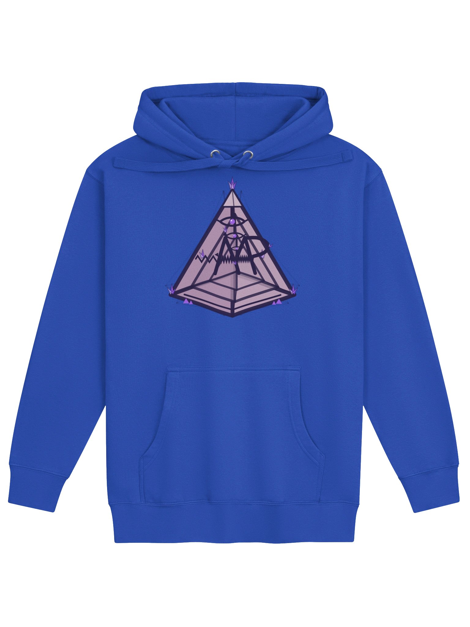 Mt. AMP 9D Pyramid Hoodie — Blue product image (1)