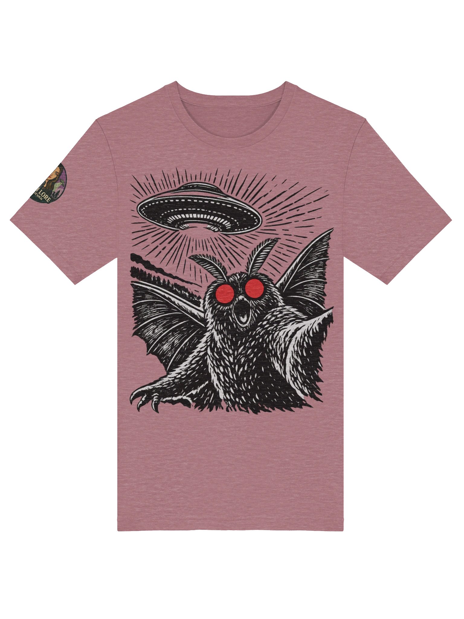 MOTHMAN SELFIE SUPER SOFT T-SHIRT product image (29)