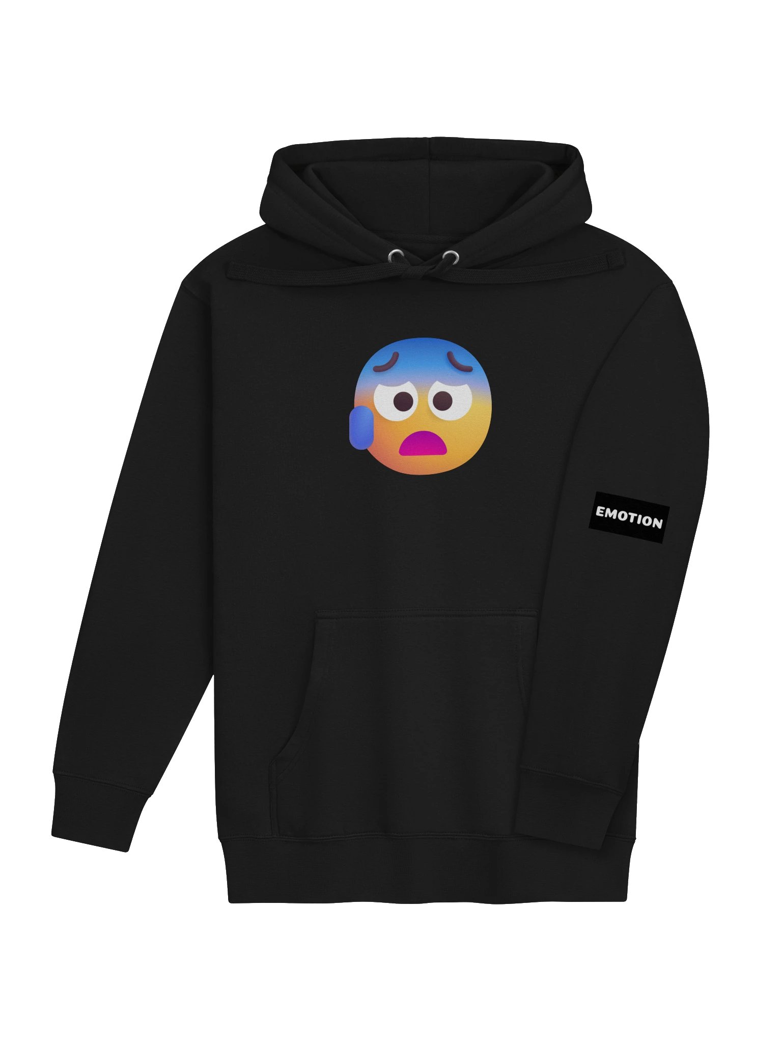 Anxious Face With Sweat Hoodie product image (7)