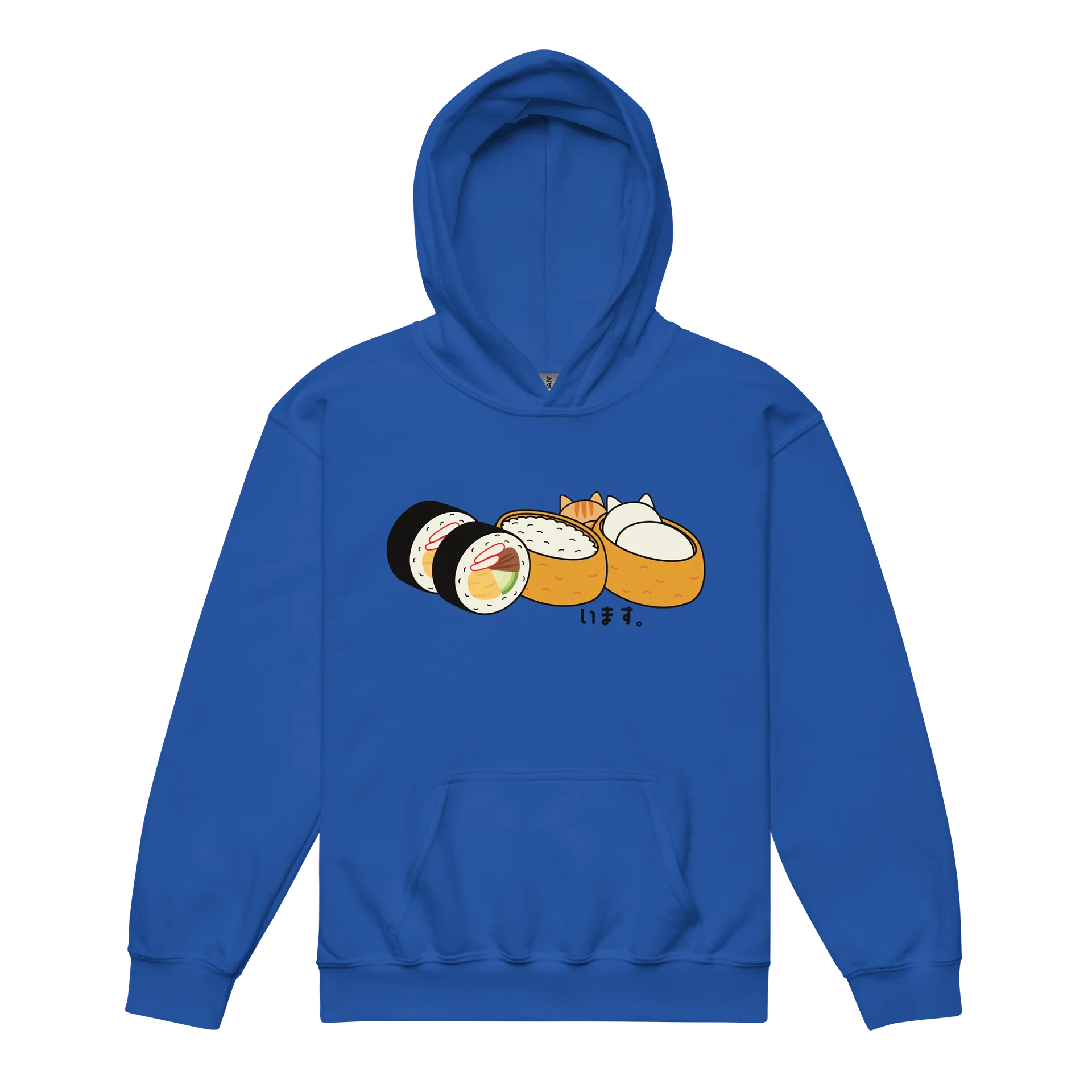 Inari Sushi and Futomaki Cat - Unisex Youth Hoodie product image (1)