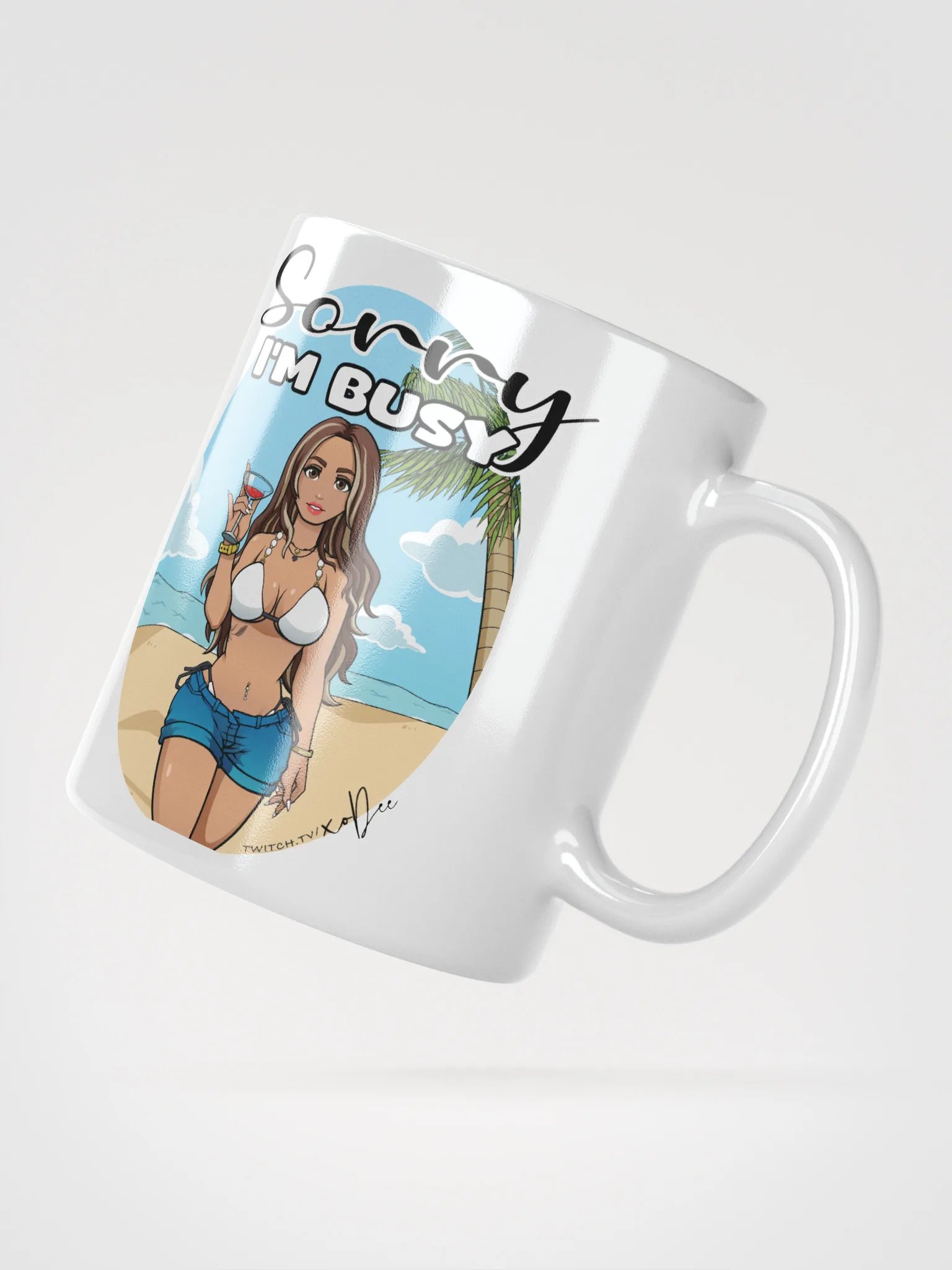 Sorry I'm Busy Mug product image (3)