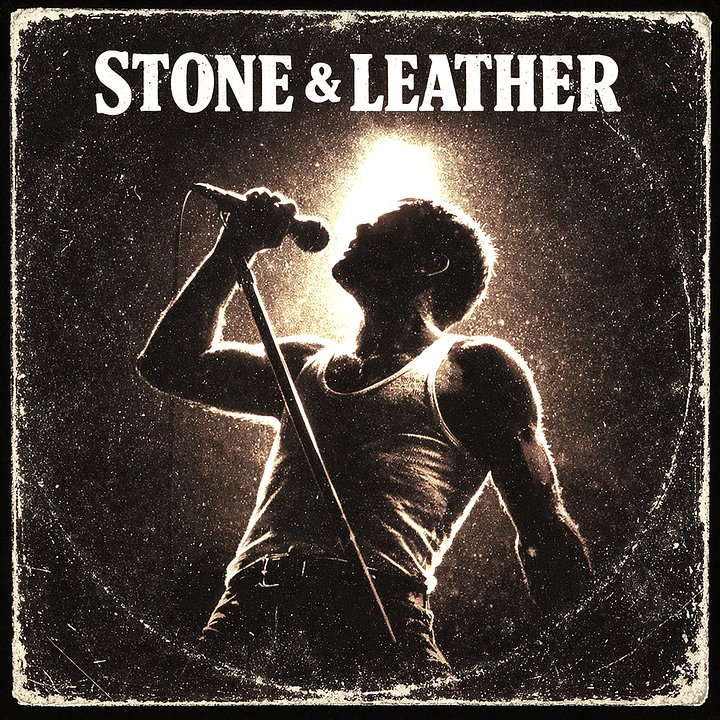 STONE & LEATHER - Classic Rock Album (1970s Style) (Digital Album) product image (1)