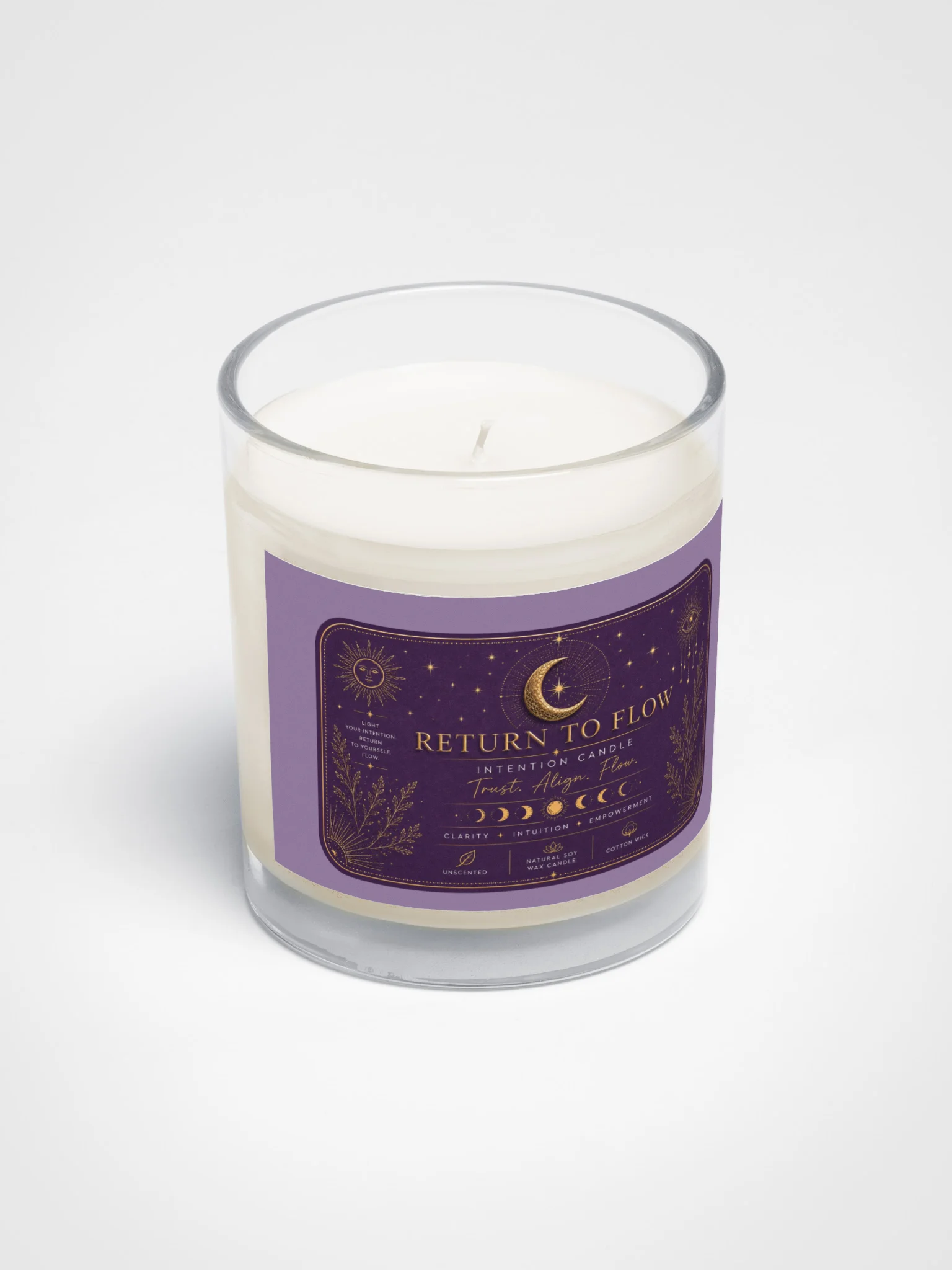 Return to Flow Intention Candle product image (2)