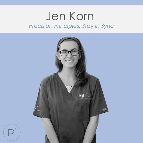 Showcasing our Precision team member, Jen Korn!

Under the Precision Principles
•Precision
•Evolution 
•Communication
She rep...
